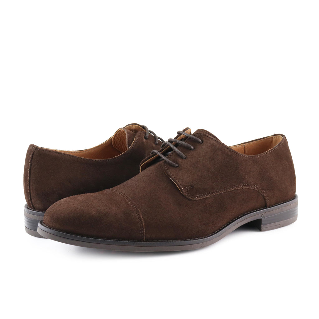 Blucher liso elegante ante marrón con cordón 121099 Ric Bel - 121099-26-2.jpg
