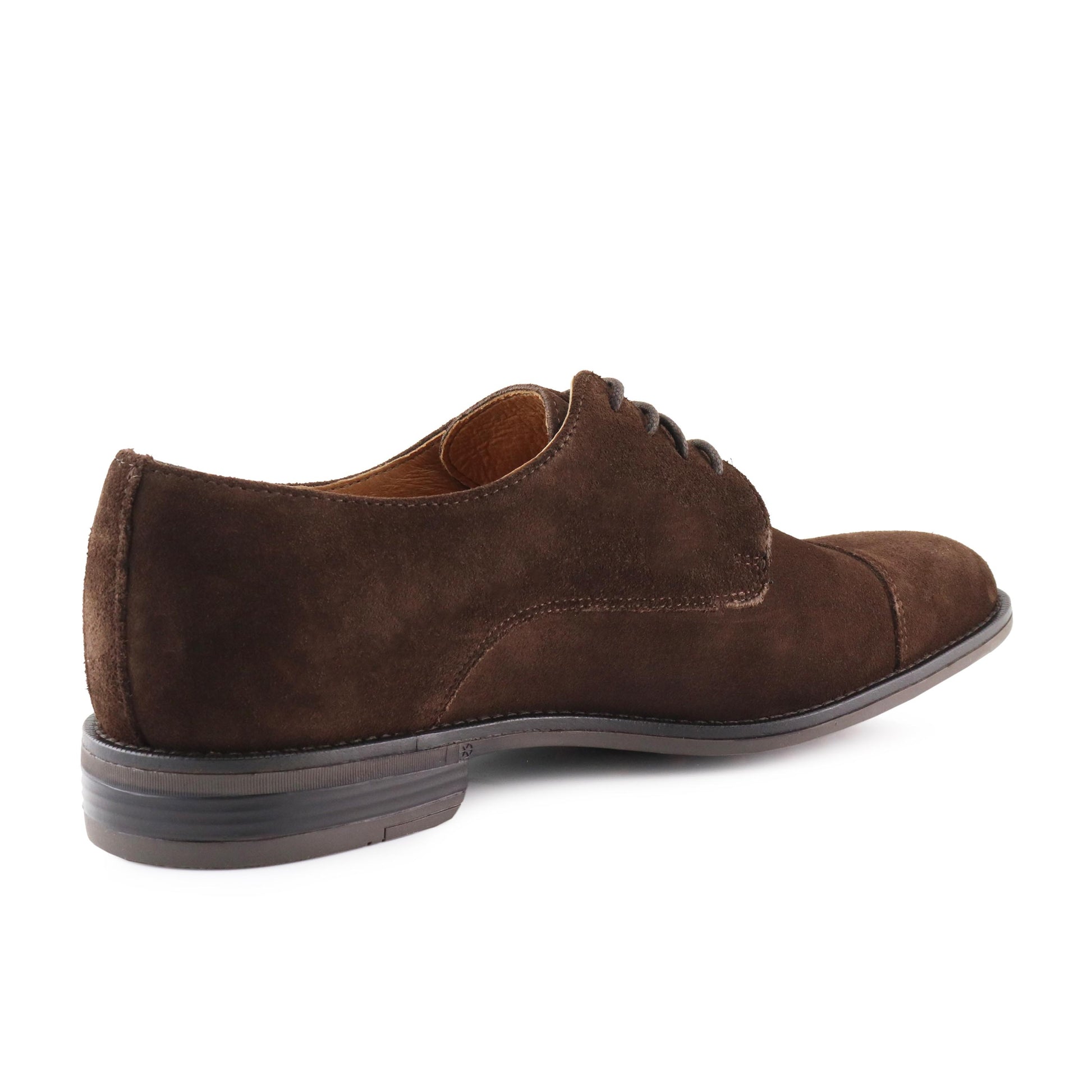 Blucher liso elegante ante marrón con cordón 121099 Ric Bel - 121099-26-3.jpg