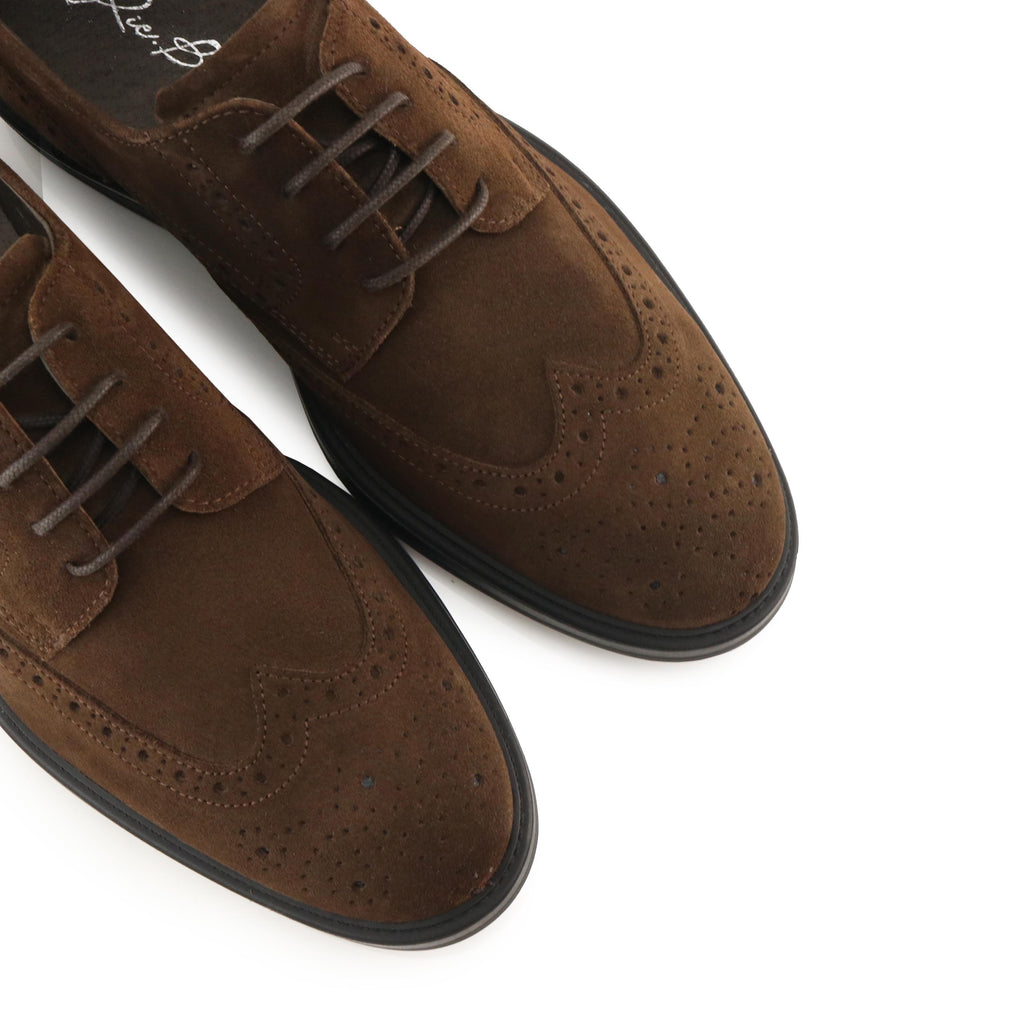 Blucher picado ante marrón con cordón 121477 Ric Bel - 121477-26-6.jpg