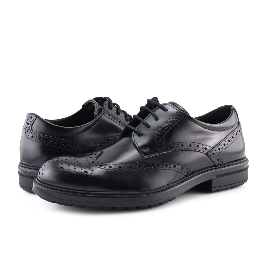 Blucher picado elegante flo negro con cordón 121477 Ric Bel - 121477-29-2.jpg