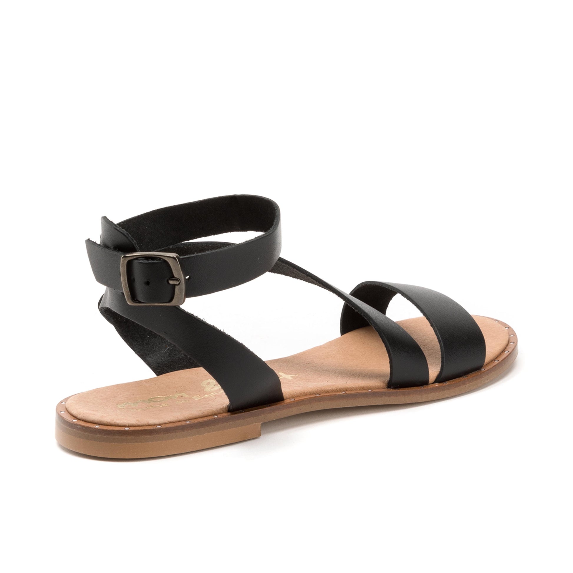 Sandalia plana negro con hebilla 1251 de Pepa & Cris - 1251-20-3.jpg