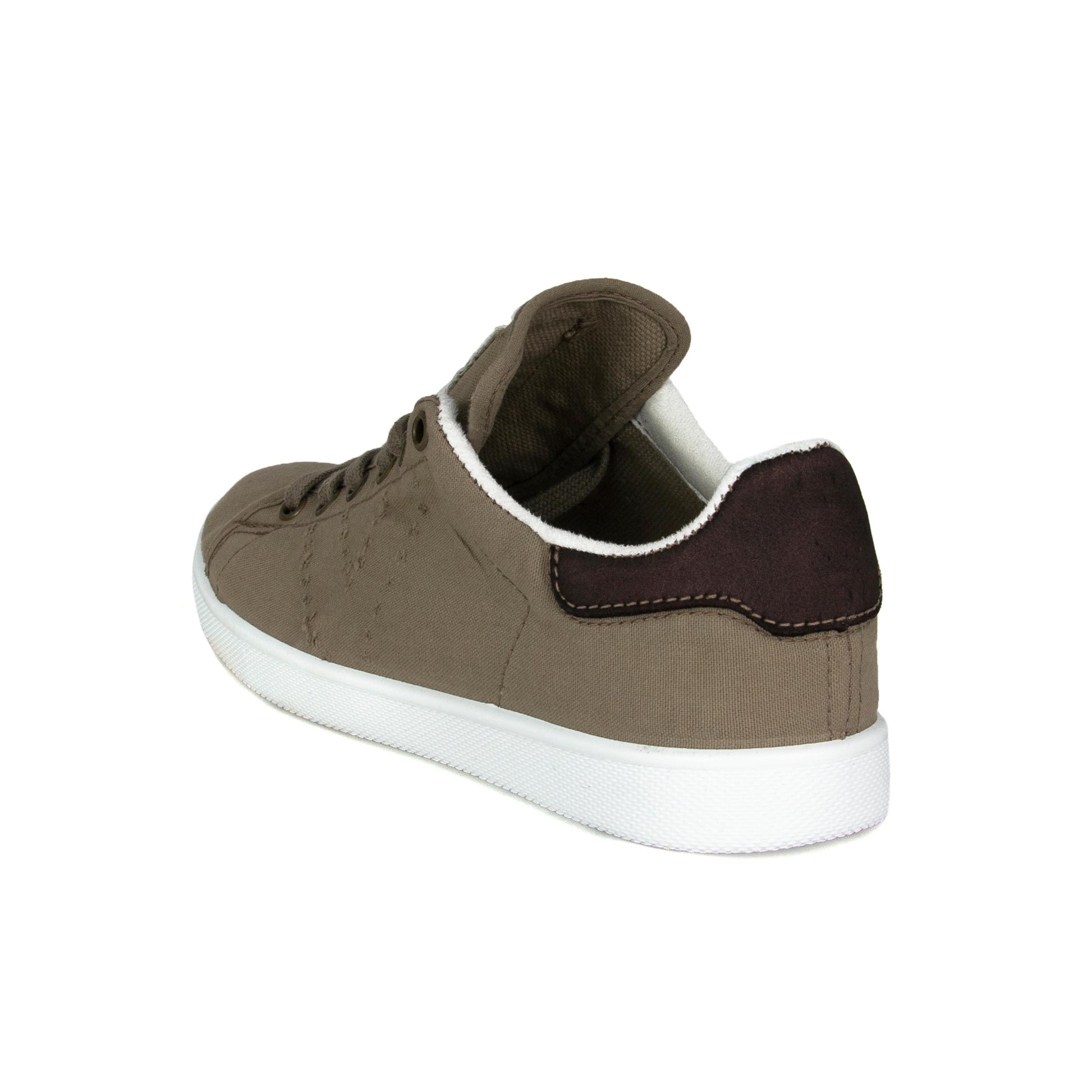Zapatilla casual taupe con cordón 12550 de Victoria - 12550-115-4.jpg