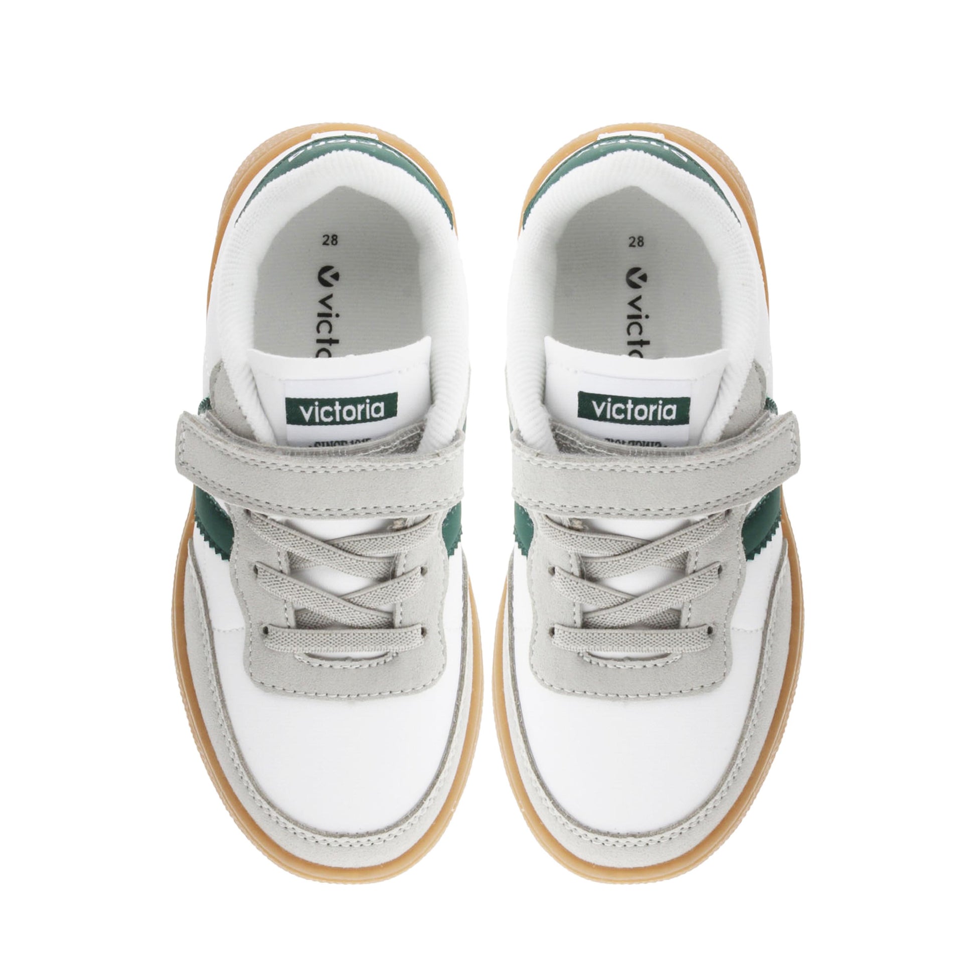Deportiva blanco/verde 1256102 Victoria