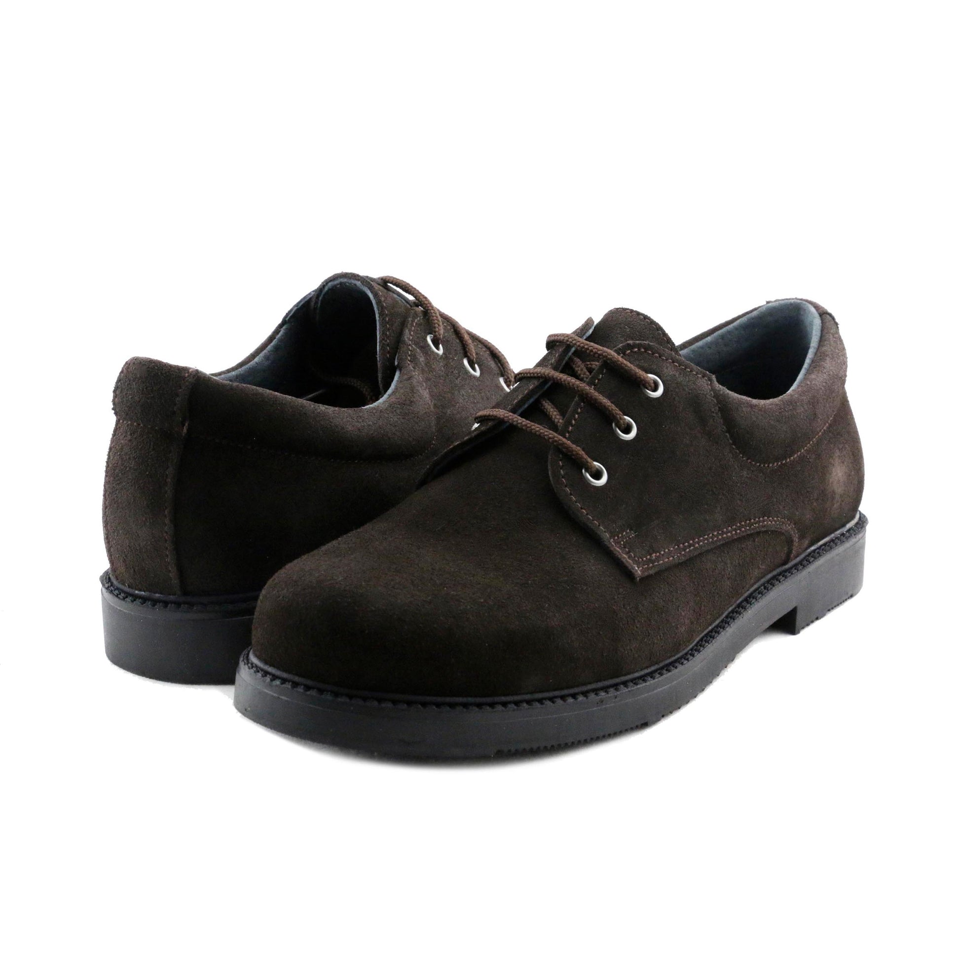 Blucher liso elegante ante marrón con cordón 130 Pepa&Cris - 130-26-2.jpg