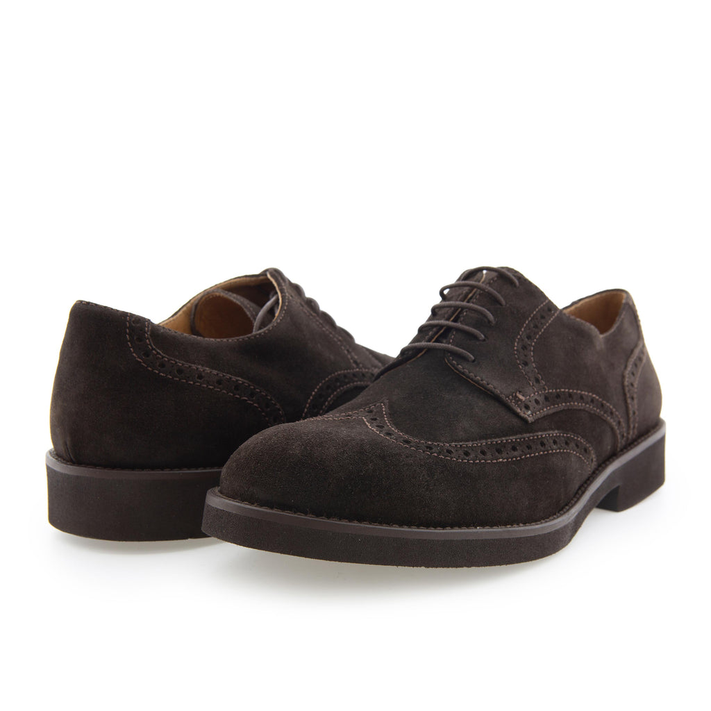 Blucher picado elegante ante marrón con cordón 1359 Pielsa - 1359-26-2.jpg