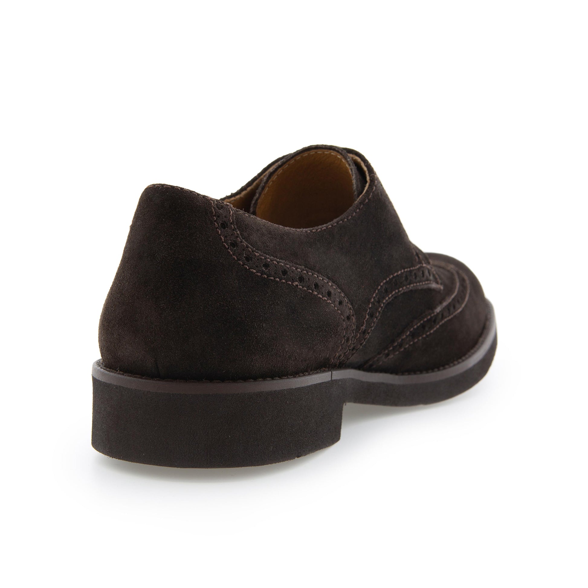 Blucher picado elegante ante marrón con cordón 1359 Pielsa - 1359-26-3.jpg
