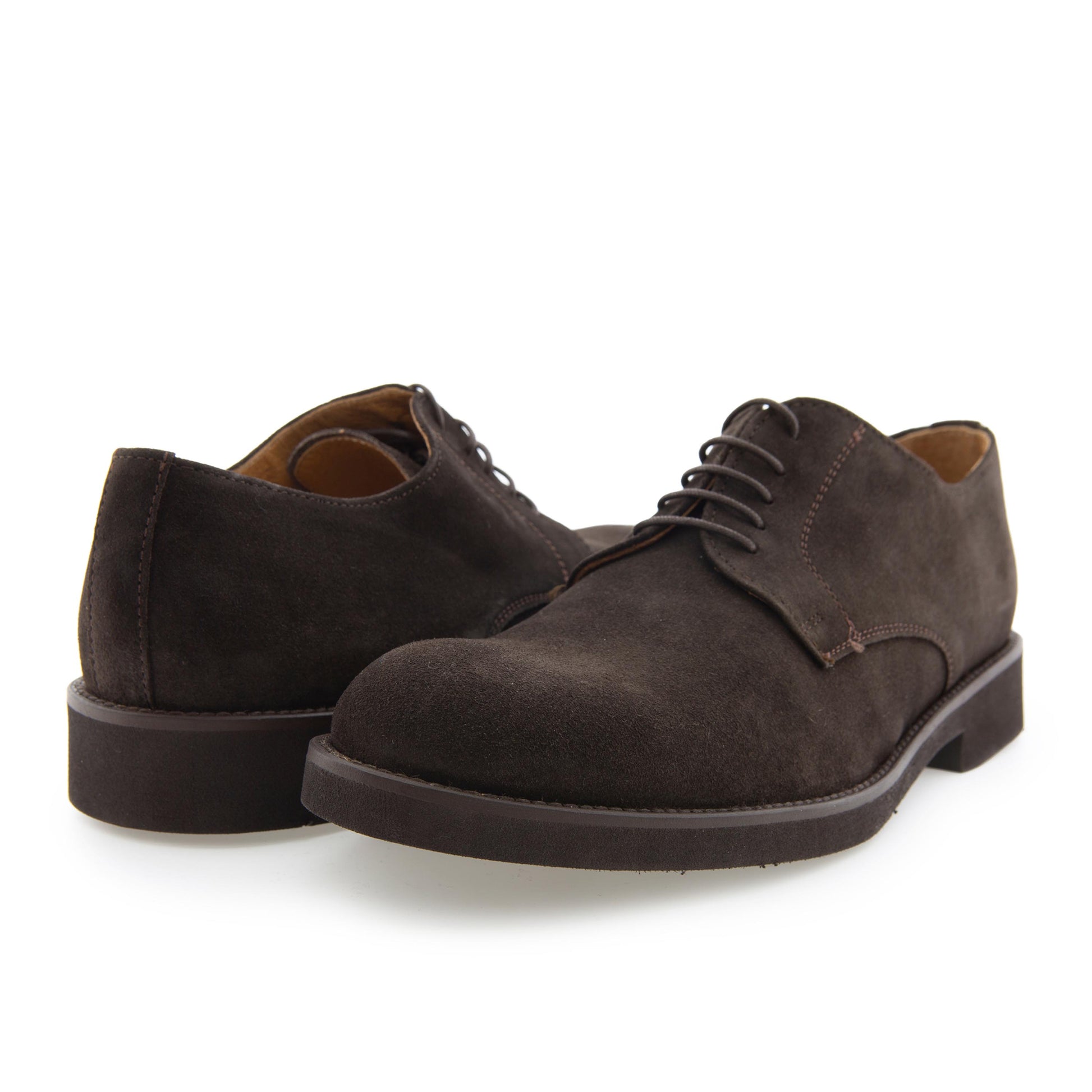 Blucher liso elegante ante marrón con cordón 1360 Pielsa - 1360-26-2.jpg