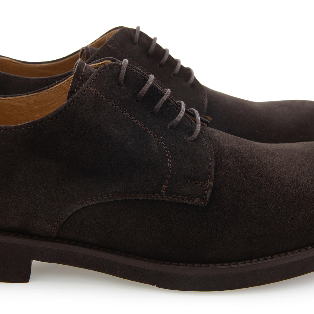 Blucher liso elegante ante marrón con cordón 1360 Pielsa - 1360-26-5.jpg