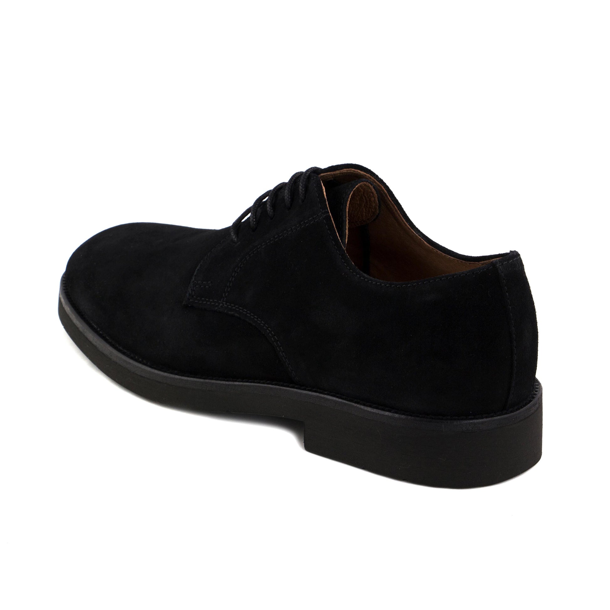 Blucher liso elegante ante negro con cordón 1360 Pielsa - 1360-31-4.jpg