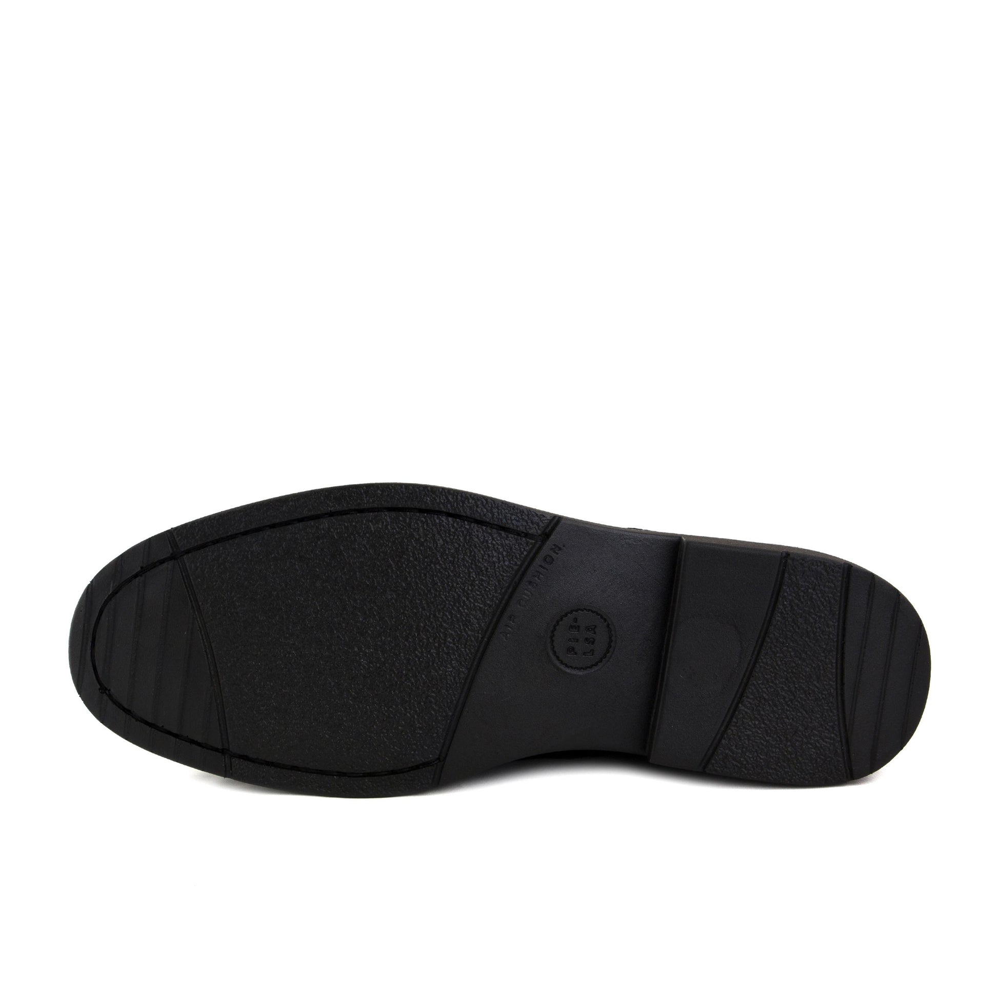 Blucher liso elegante ante negro con cordón 1360 Pielsa - 1360-31-5.jpg