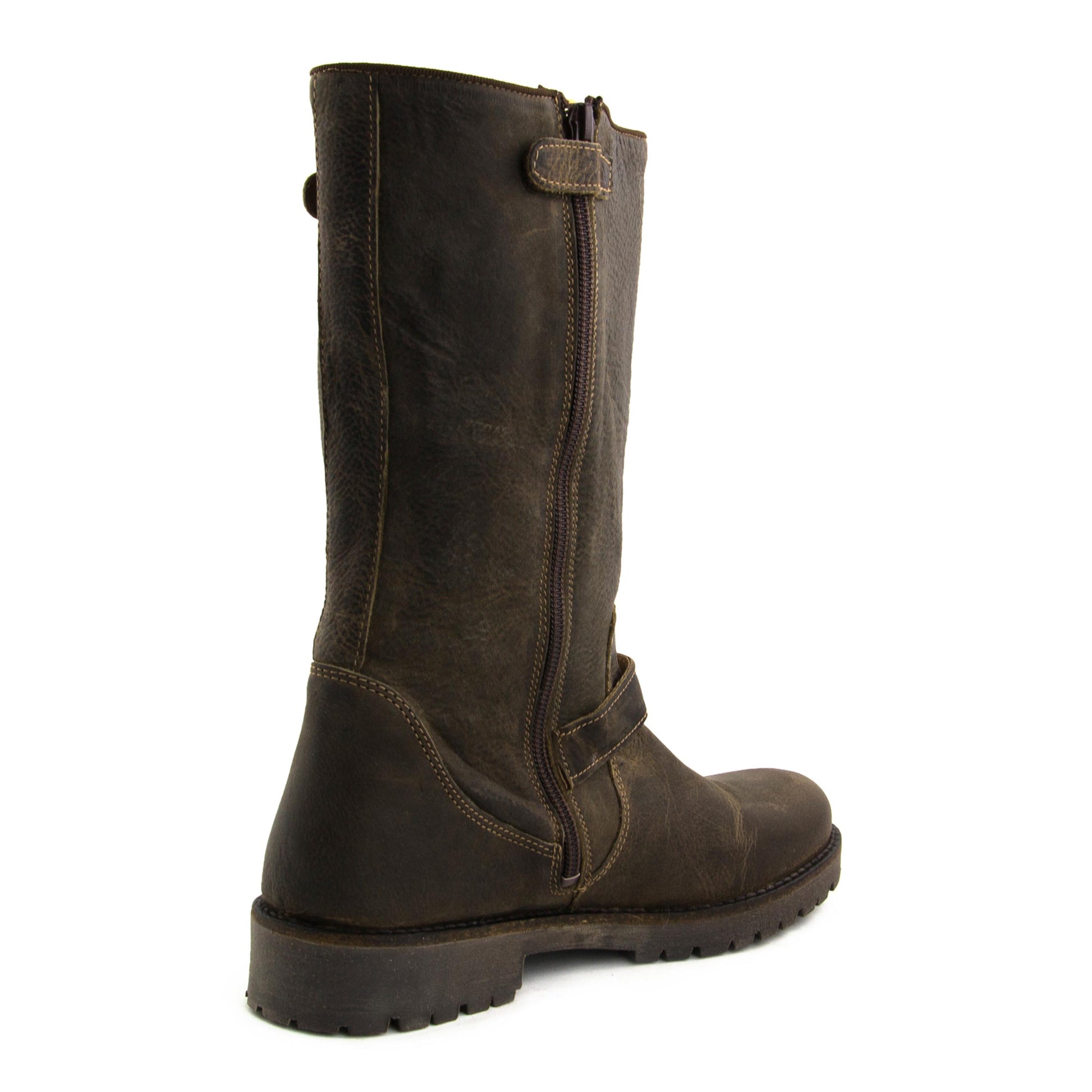 Bota marrón con cremallera 1402 de 220V - 1402-12-3.jpg