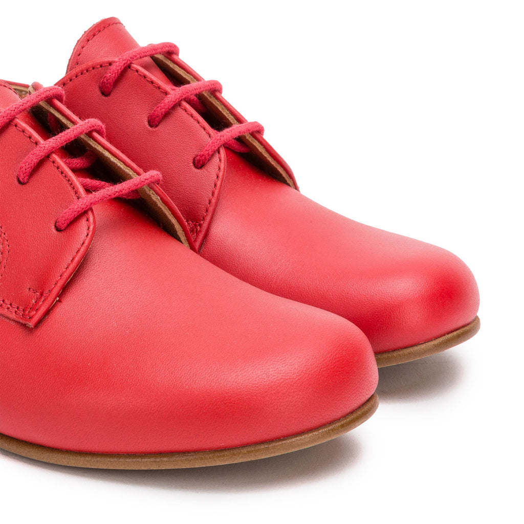 Blucher liso elegante rojo con cordón 141-00 de Jeromín - 141-00-11C-5.jpg