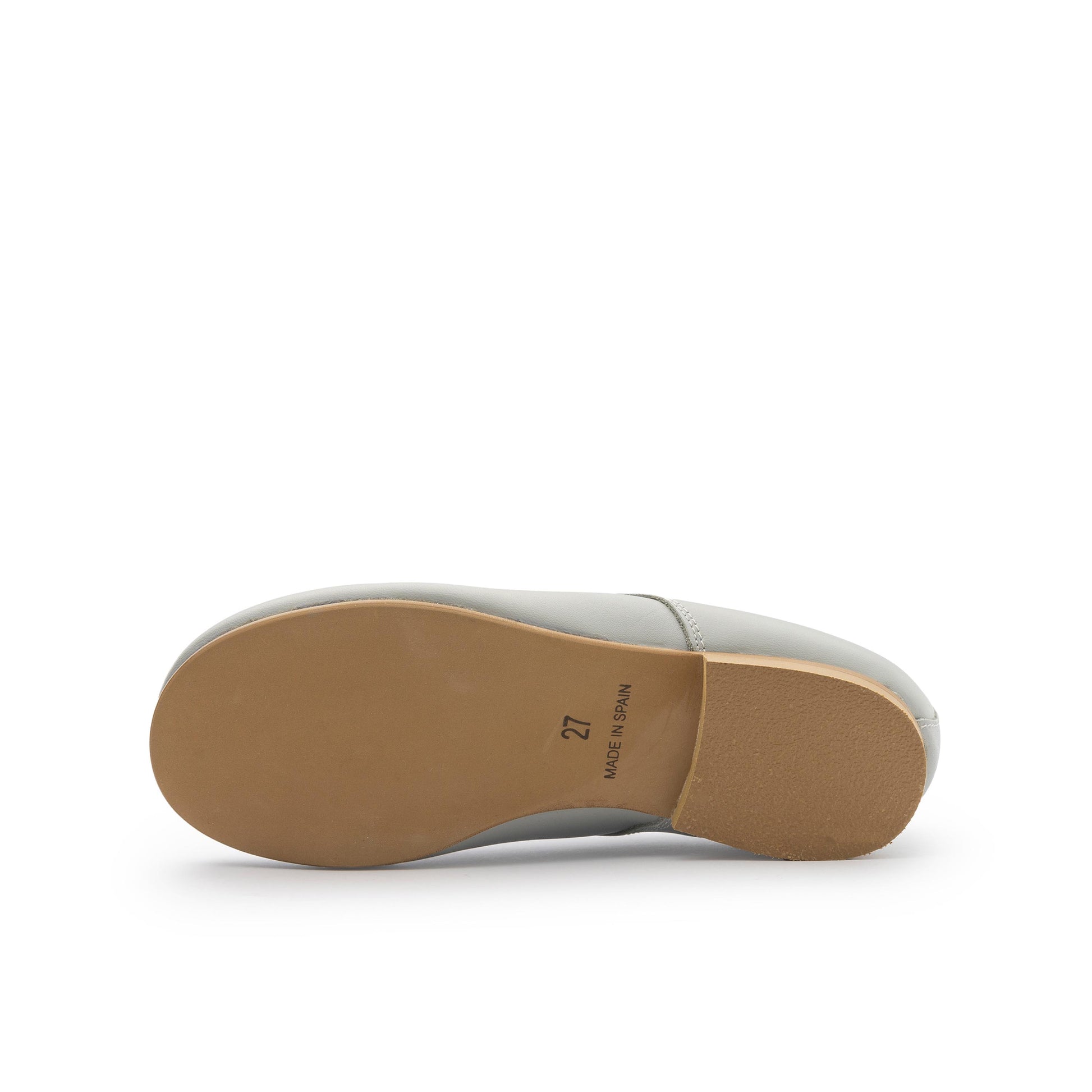 Blucher liso elegante gris claro con cordón 141-00 Jeromín - 141-00-17C-4.jpg