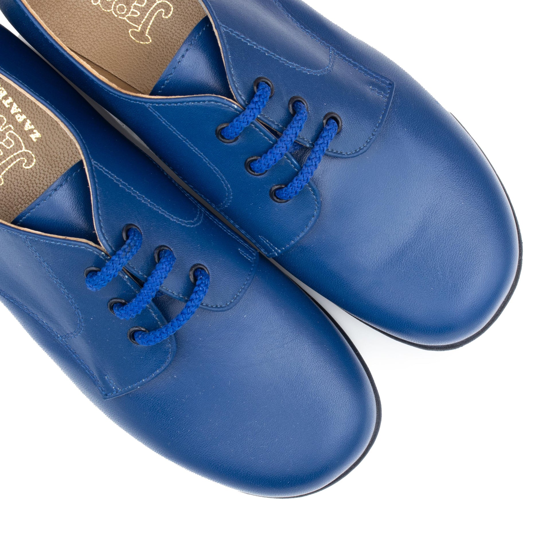 Blucher liso elegante azulón con cordón 141-00 Jeromín - 141-00-18C-6.jpg