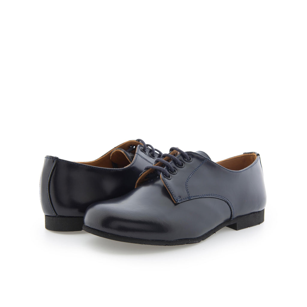 Blucher liso elegante flo azul con cordón 141-00 Jeromín - 141-00-1C-2.jpg