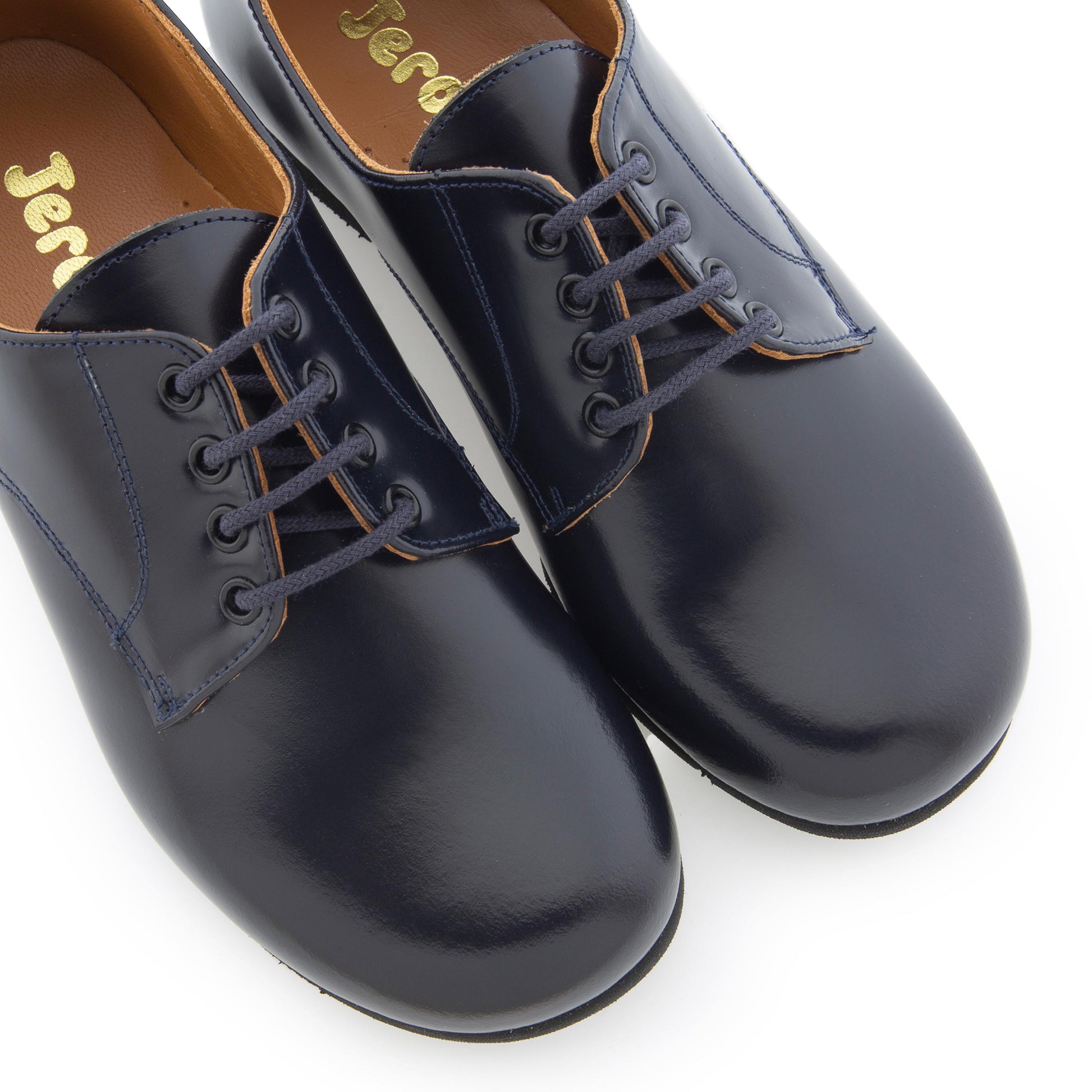 Blucher liso elegante flo azul con cordón 141-00 Jeromín - 141-00-1C-6.jpg