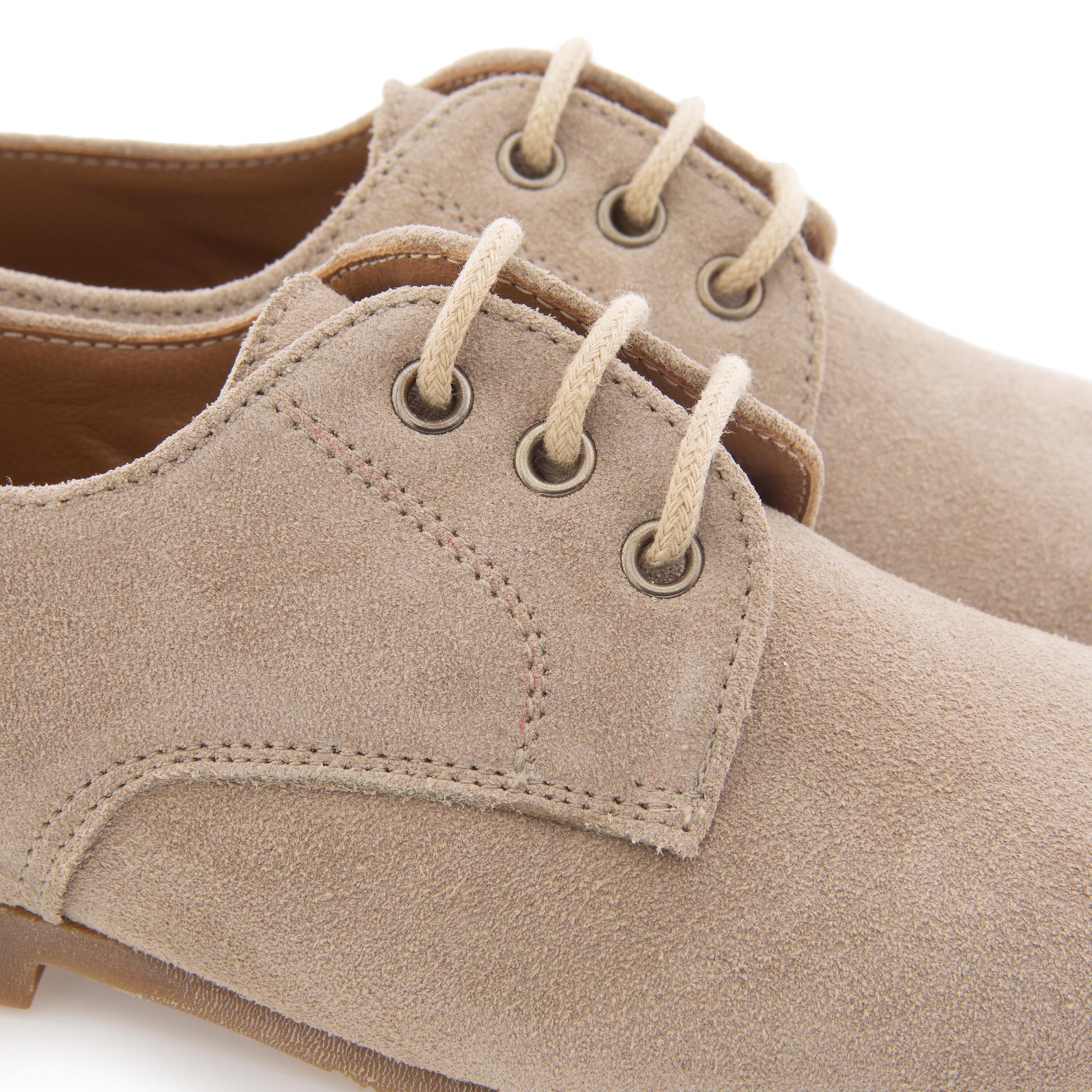 Blucher liso elegante ante rice con cordón 141-00 Jeromín - 141-00-209-5.jpg