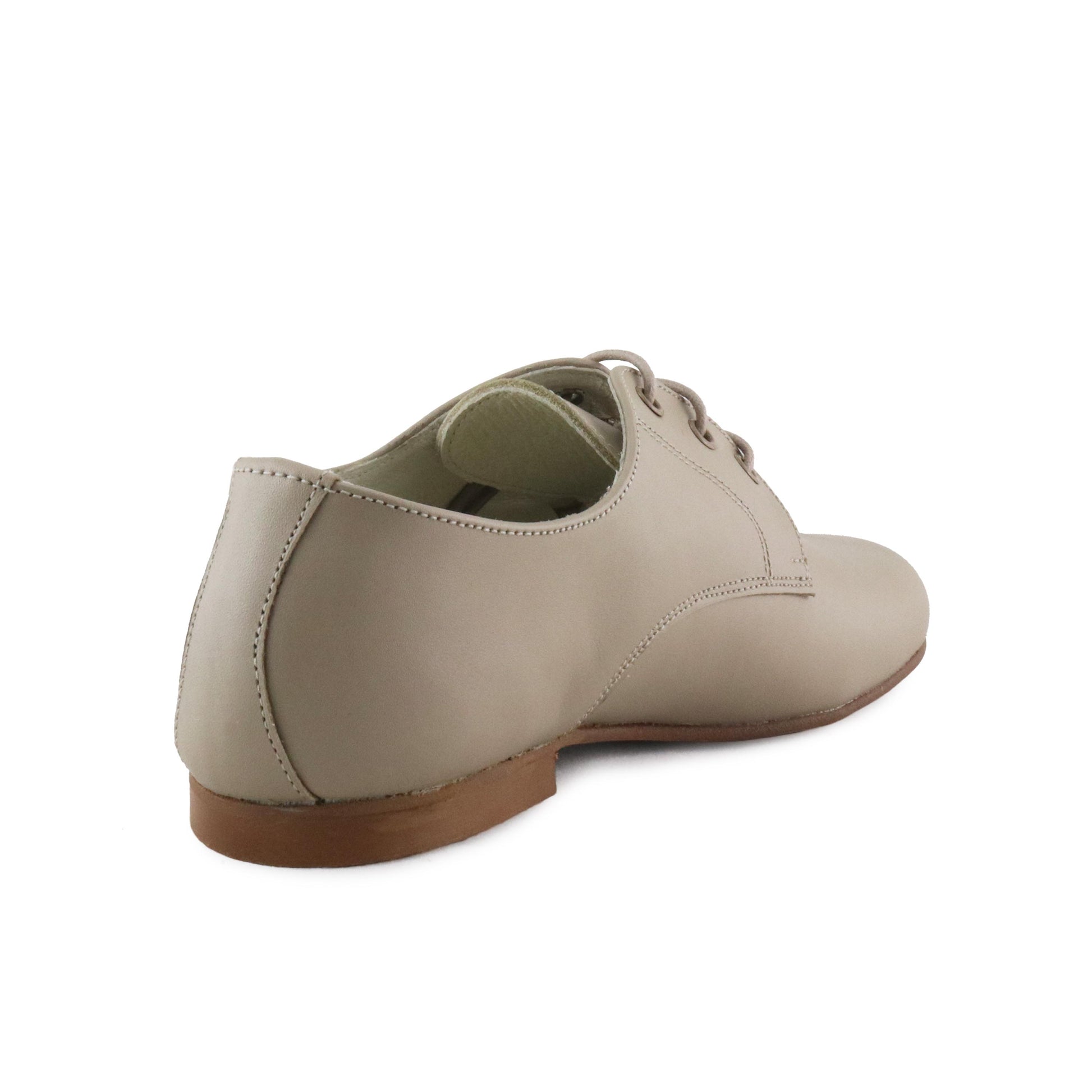Blucher liso premier taupe con cordón 141-00 Jeromín - 141-00-210C-3.jpg