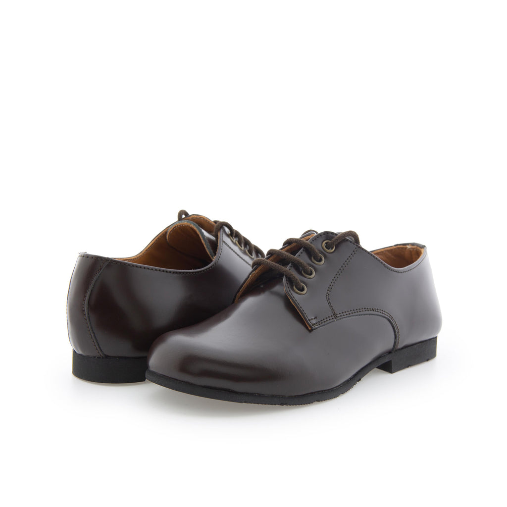 Blucher liso elegante flo marrón con cordón 141-00 Jeromín - 141-00-2C-2.jpg