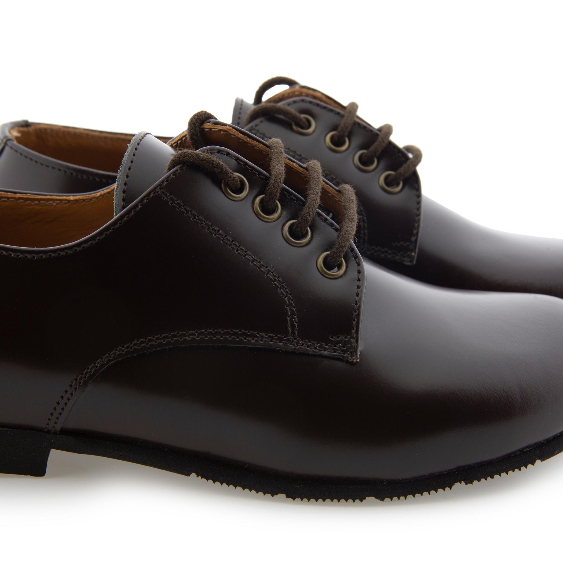 Blucher liso elegante flo marrón con cordón 141-00 Jeromín - 141-00-2C-5.jpg