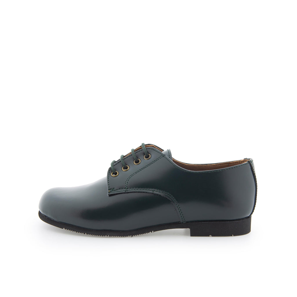 Blucher liso elegante flo verde con cordón 141-00 Jeromín - 141-00-3C-1.jpg