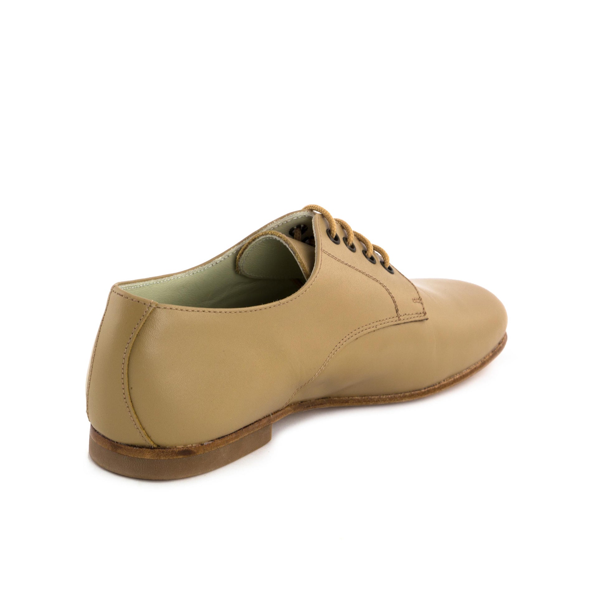 Blucher liso elegante tostado con cordón S141-00 Jeromín - S141-00-6C-3.jpg