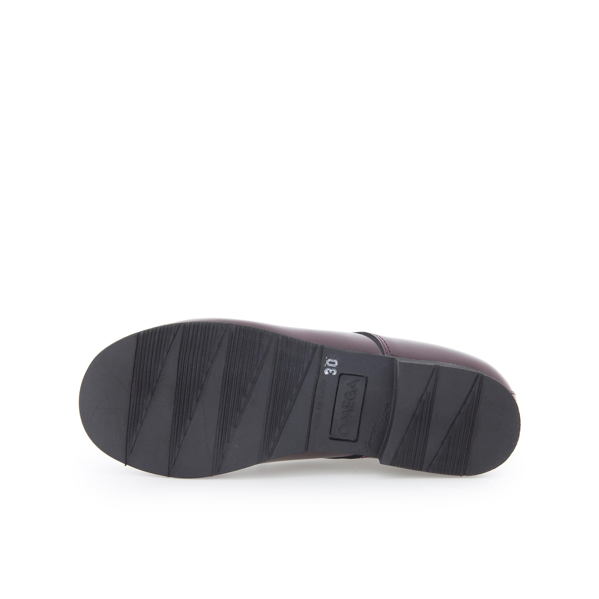 Blucher liso flo burdeos oscuro con cordón 141-00 Jeromín - 141-00-89C-4.jpg