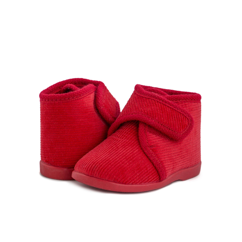Zapatilla para casa cerrada rojo 1410 de Vulladi - 1410-11-2.jpg
