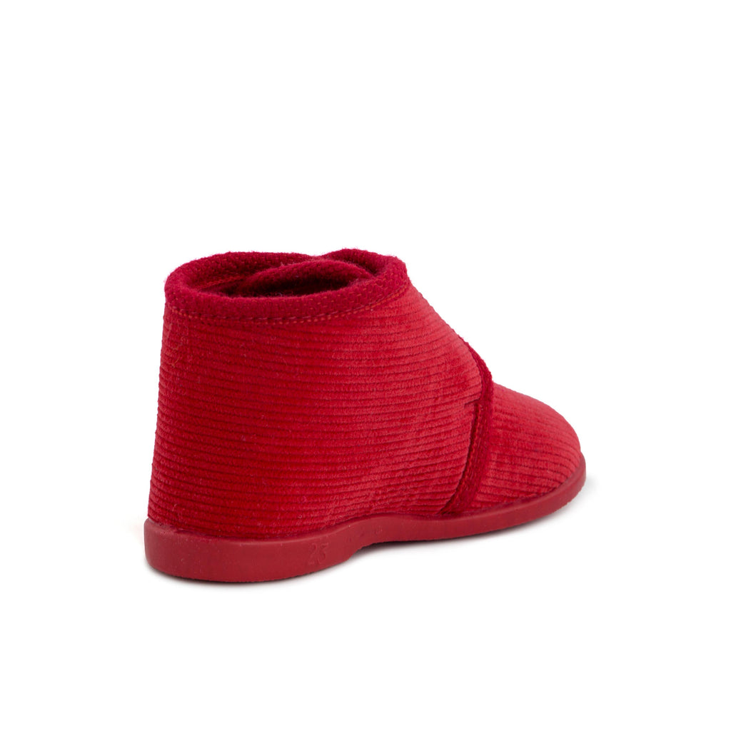 Zapatilla para casa cerrada rojo 1410 de Vulladi - 1410-11-3.jpg