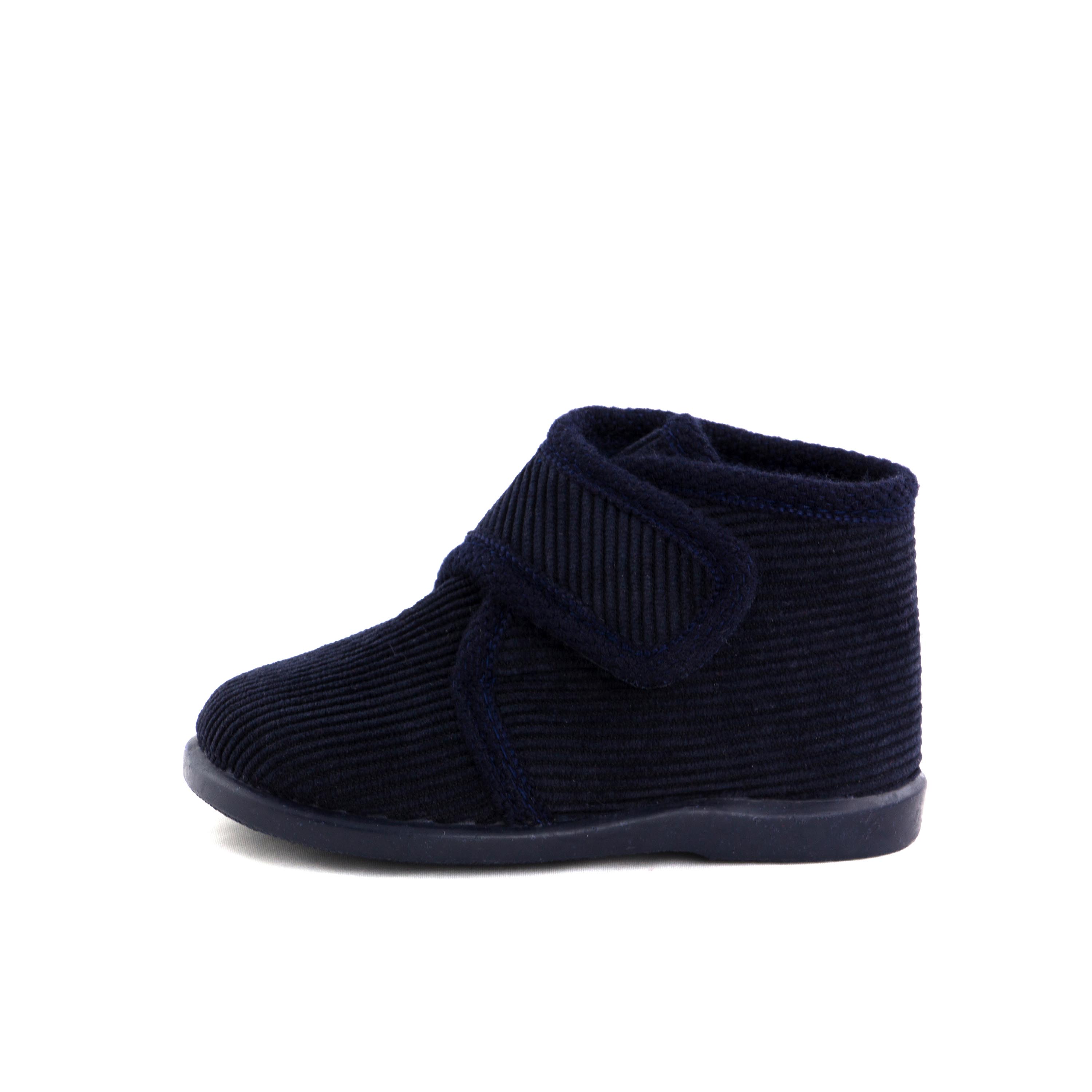 Zapatilla para casa cerrada azul 1410 de Vulladi - 1410-7-1.jpg