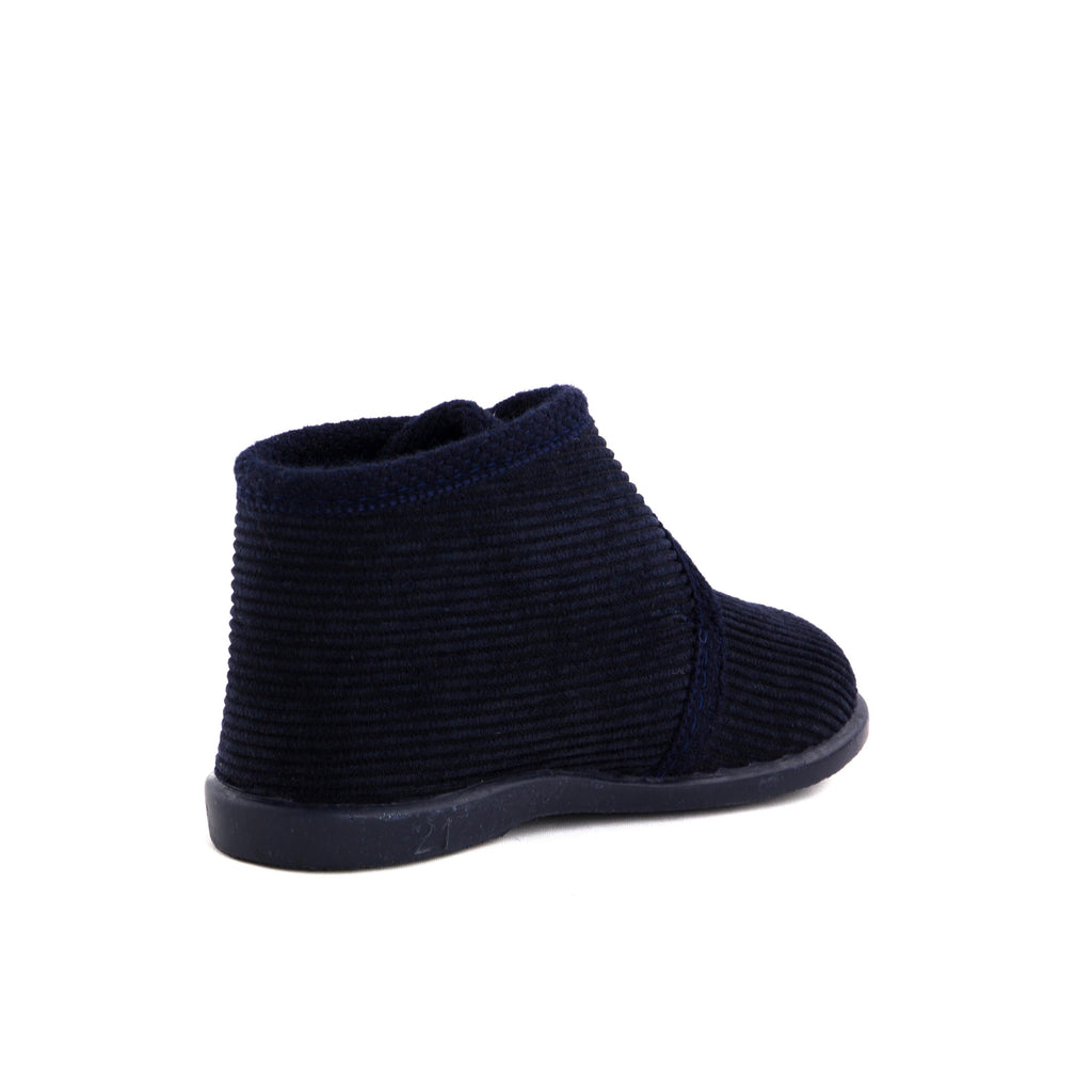 Zapatilla para casa cerrada azul 1410 de Vulladi - 1410-7-3.jpg