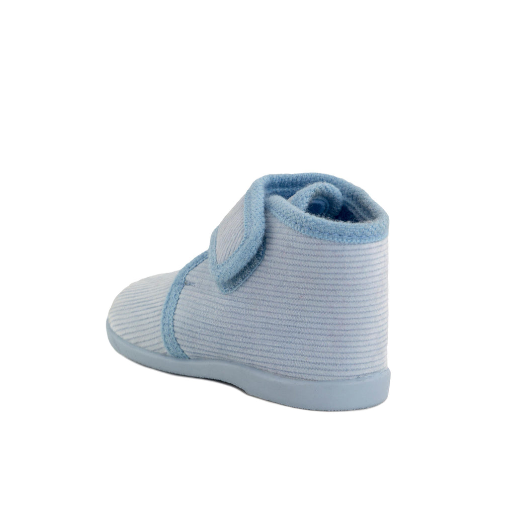 Zapatilla para casa cerrada celeste 1410 de Vulladi - 1410-8-4.jpg