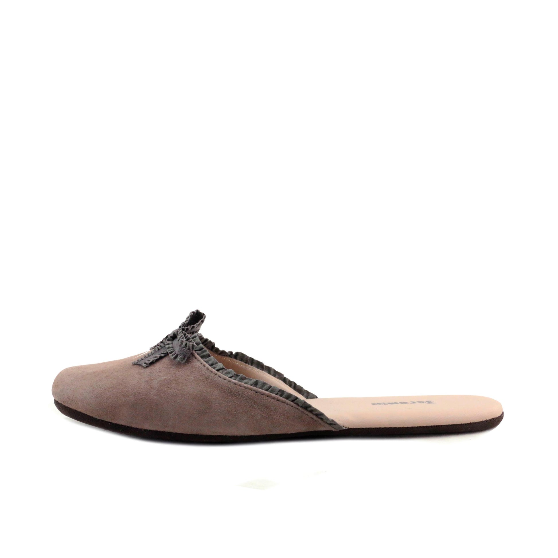 Zapatilla para casa destalonada taupe 14127 de Homers - 14127-115-1.jpg