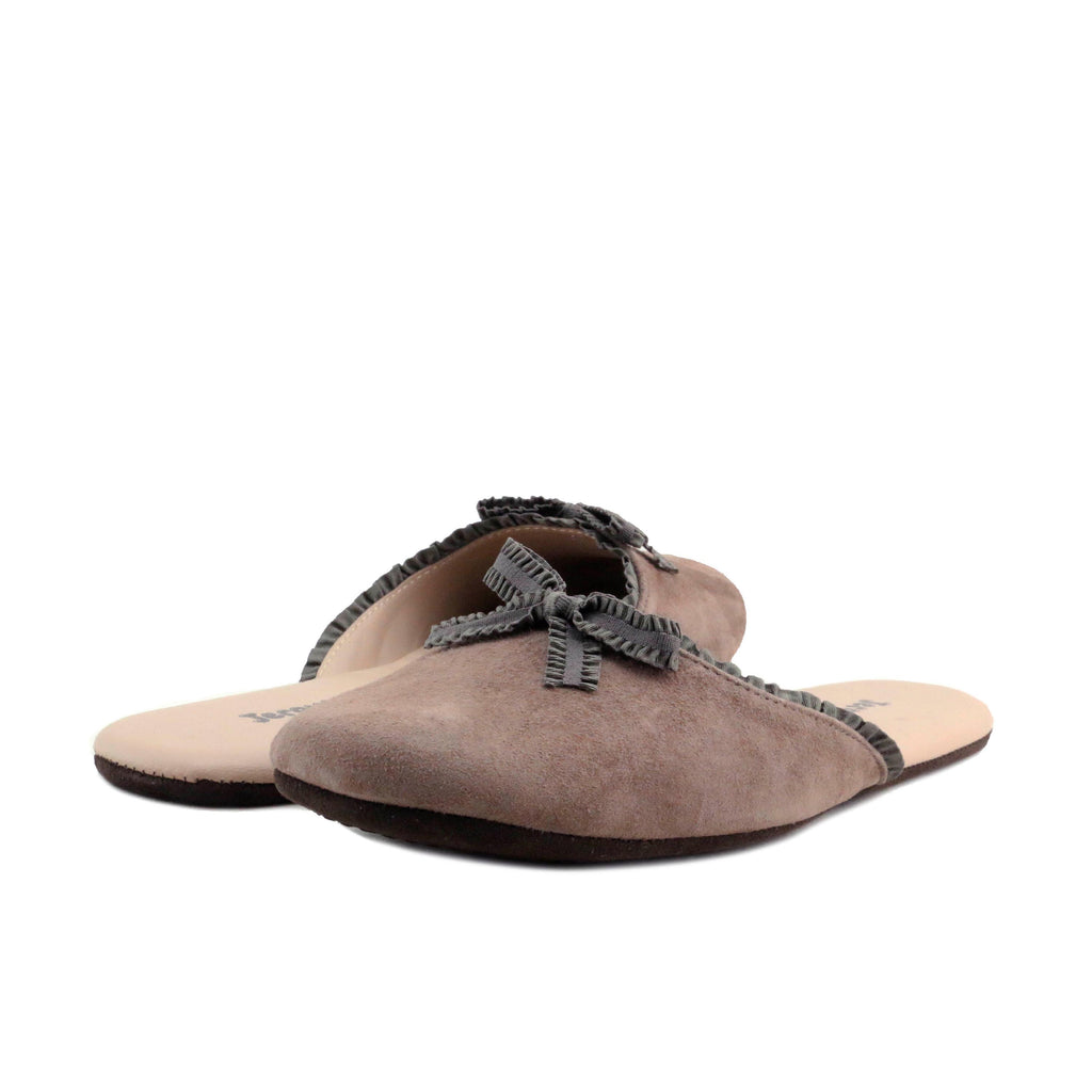 Zapatilla para casa destalonada taupe 14127 de Homers - 14127-115-2.jpg