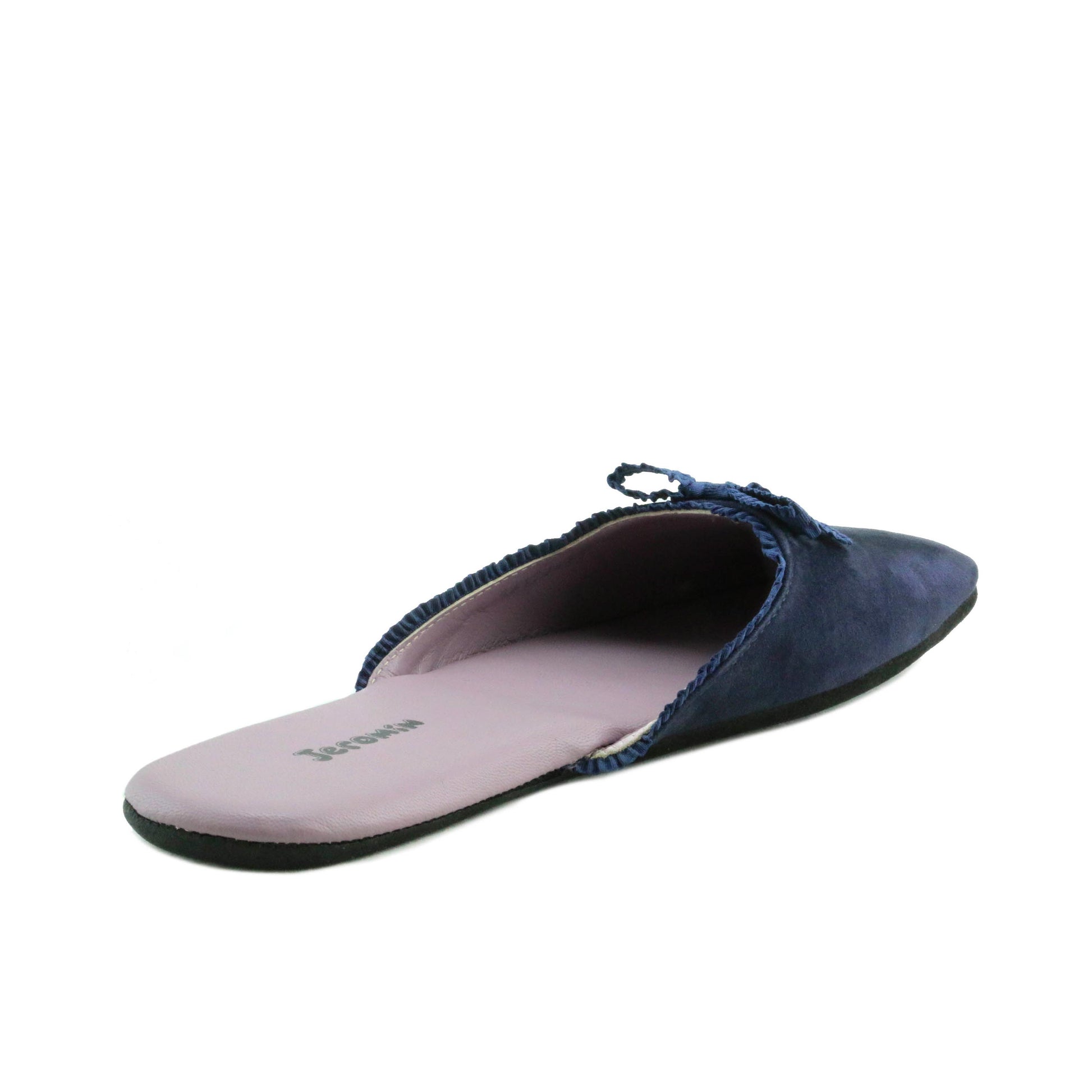 Zapatilla para casa destalonada azul 14127 de Homers - 14127-7-3.jpg