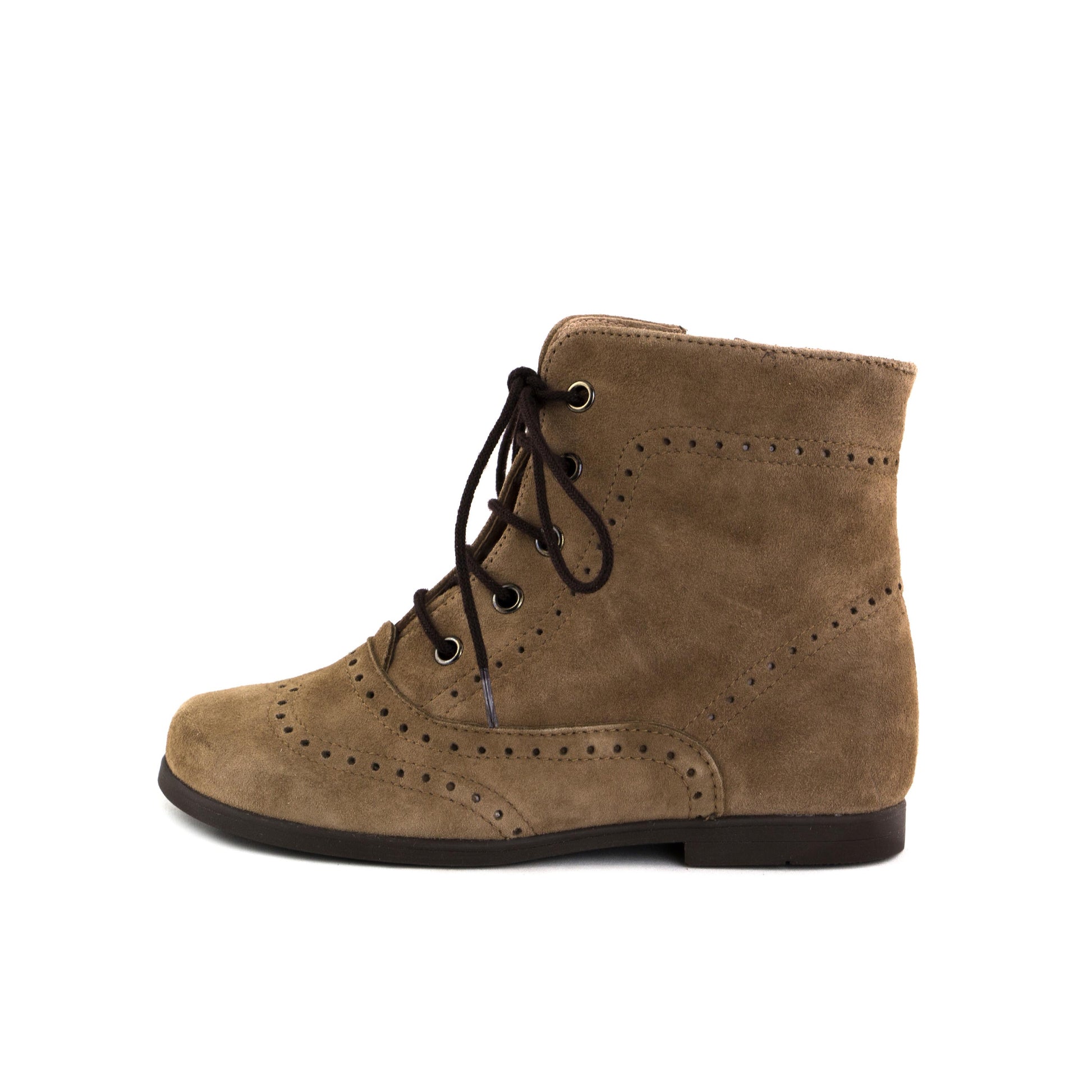 Bota taupe con cordón y cremallera 142116 de Jeromín - 142116-115-1.jpg