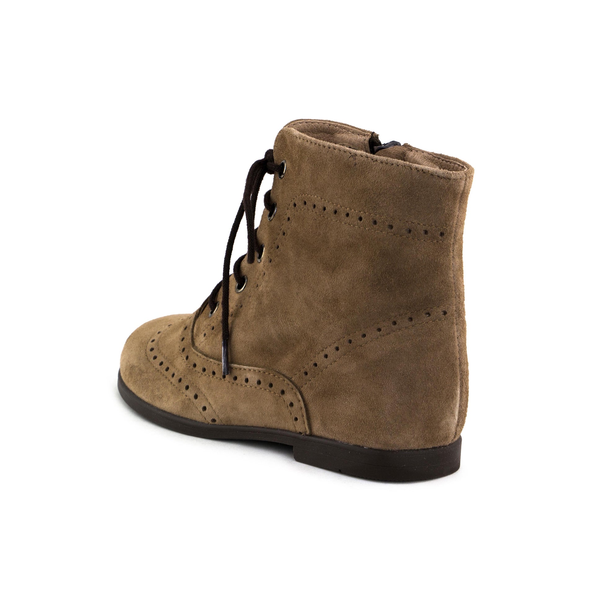Bota taupe con cordón y cremallera 142116 de Jeromín - 142116-115-4.jpg