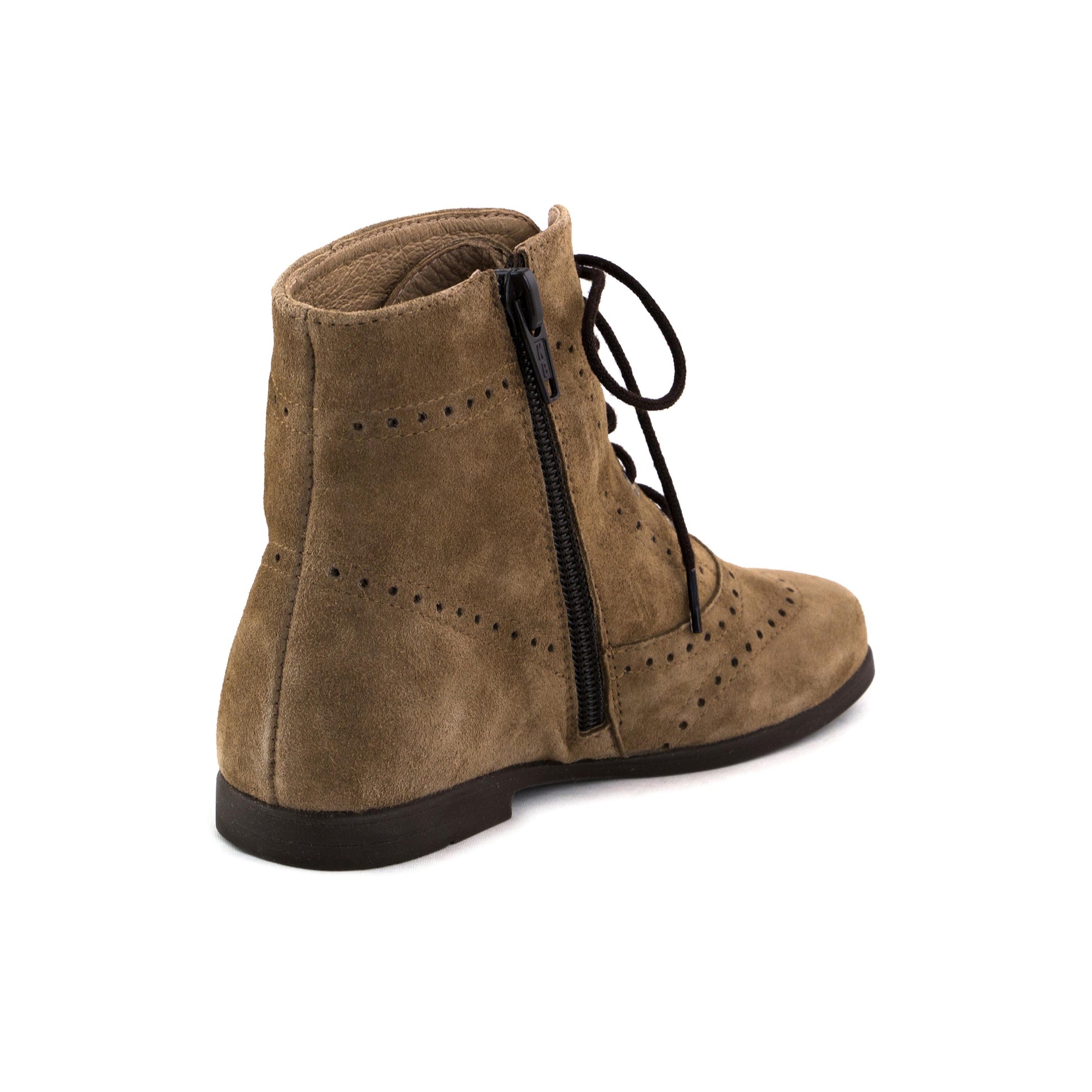 Bota taupe con cordón y cremallera 142116 de Jeromín - 142116-115-3.jpg