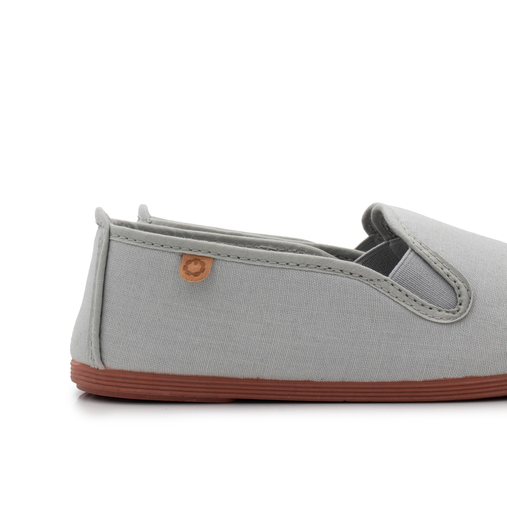 Zapatilla de casa gris claro de elástico 14379 La Cadena - 14379-17-5.jpg
