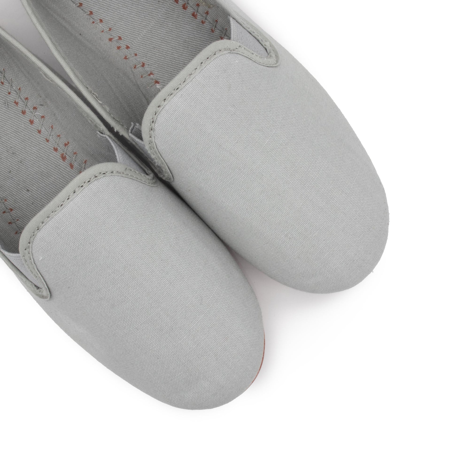 Zapatilla de casa gris claro de elástico 14379 La Cadena - 14379-17-6.jpg