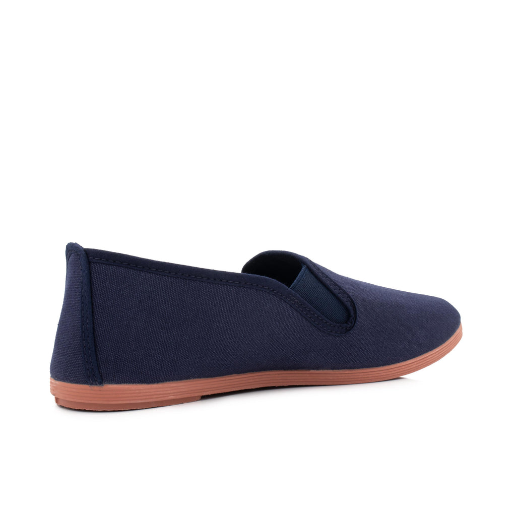 Zapatilla para casa cerrada azul de elástico 14379 La Cadena - 14379-7-3.jpg