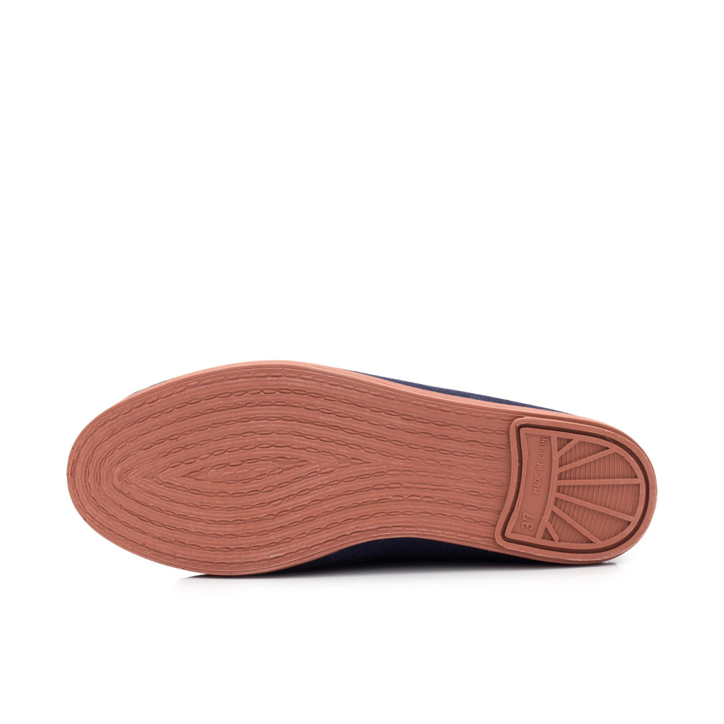 Zapatilla para casa cerrada azul de elástico 14379 La Cadena - 14379-7-4.jpg