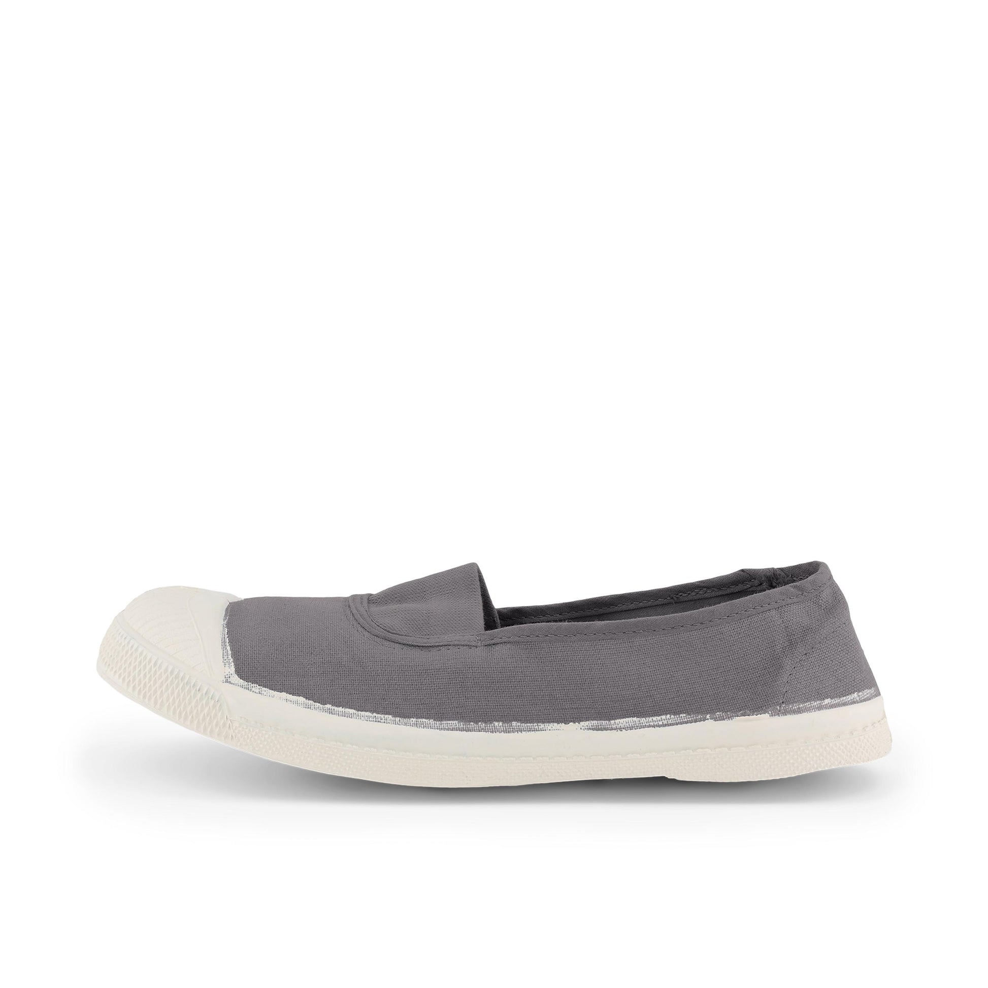 Zapatilla gris medio con elástico 15002 Bensimon - 15002-112-1.jpg