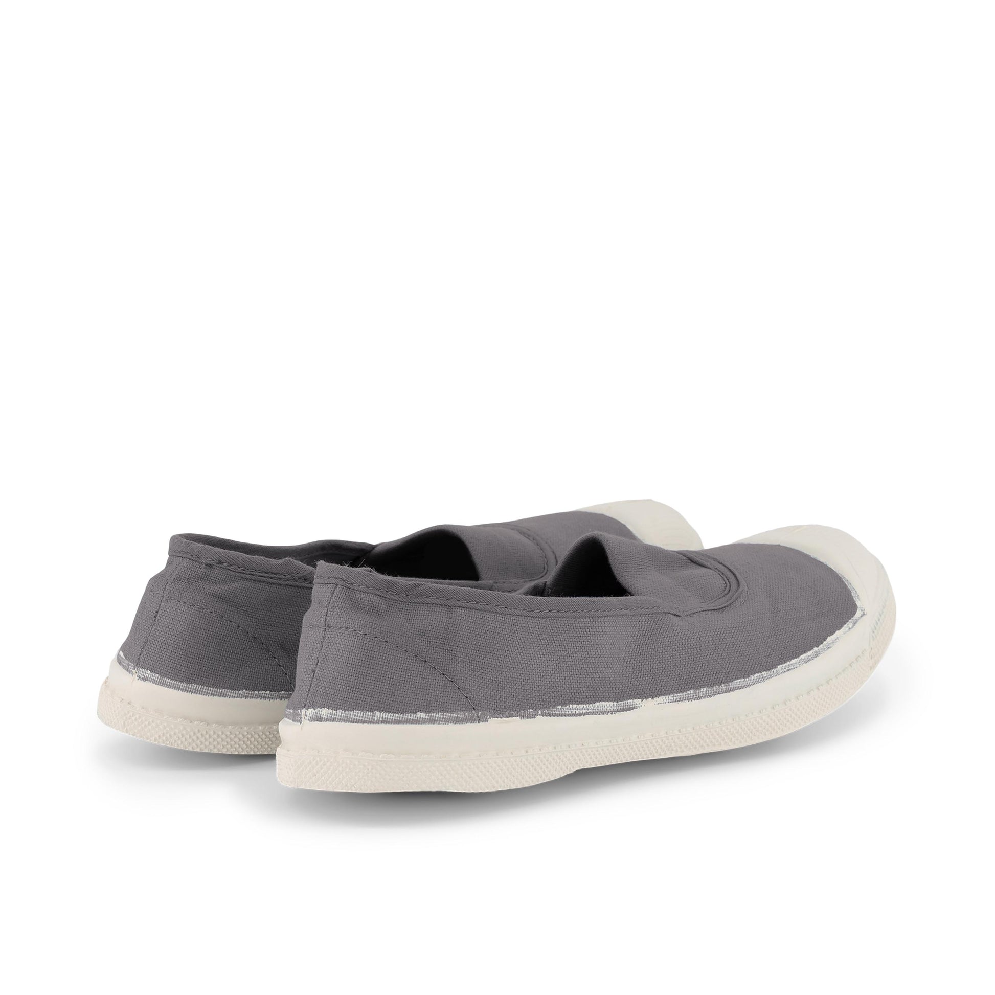 Zapatilla gris medio con elástico 15002 Bensimon - 15002-112-2.jpg