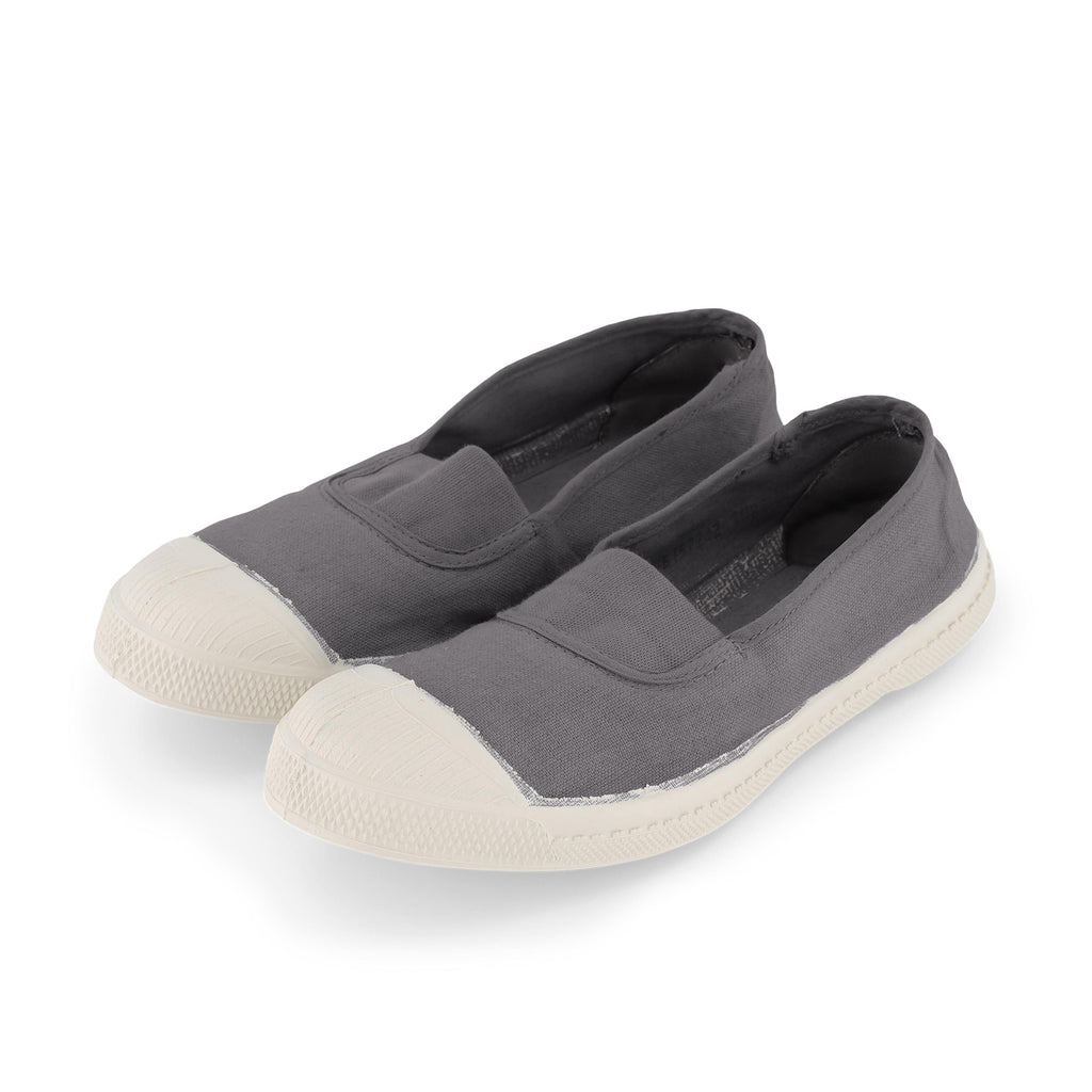 Zapatilla gris medio con elástico 15002 Bensimon - 15002-112-3.jpg