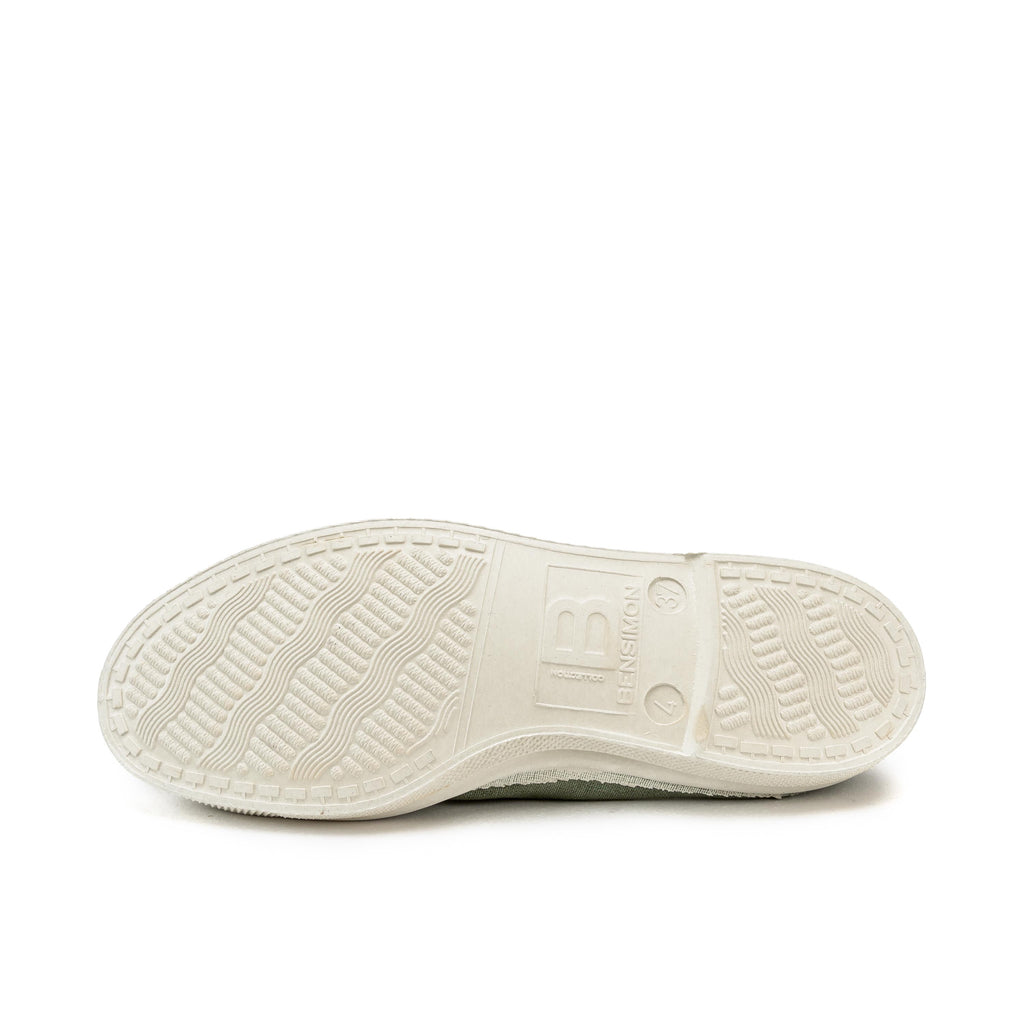 Zapatilla verde con elástico 15002 de Bensimon - 15002-14-4.jpg