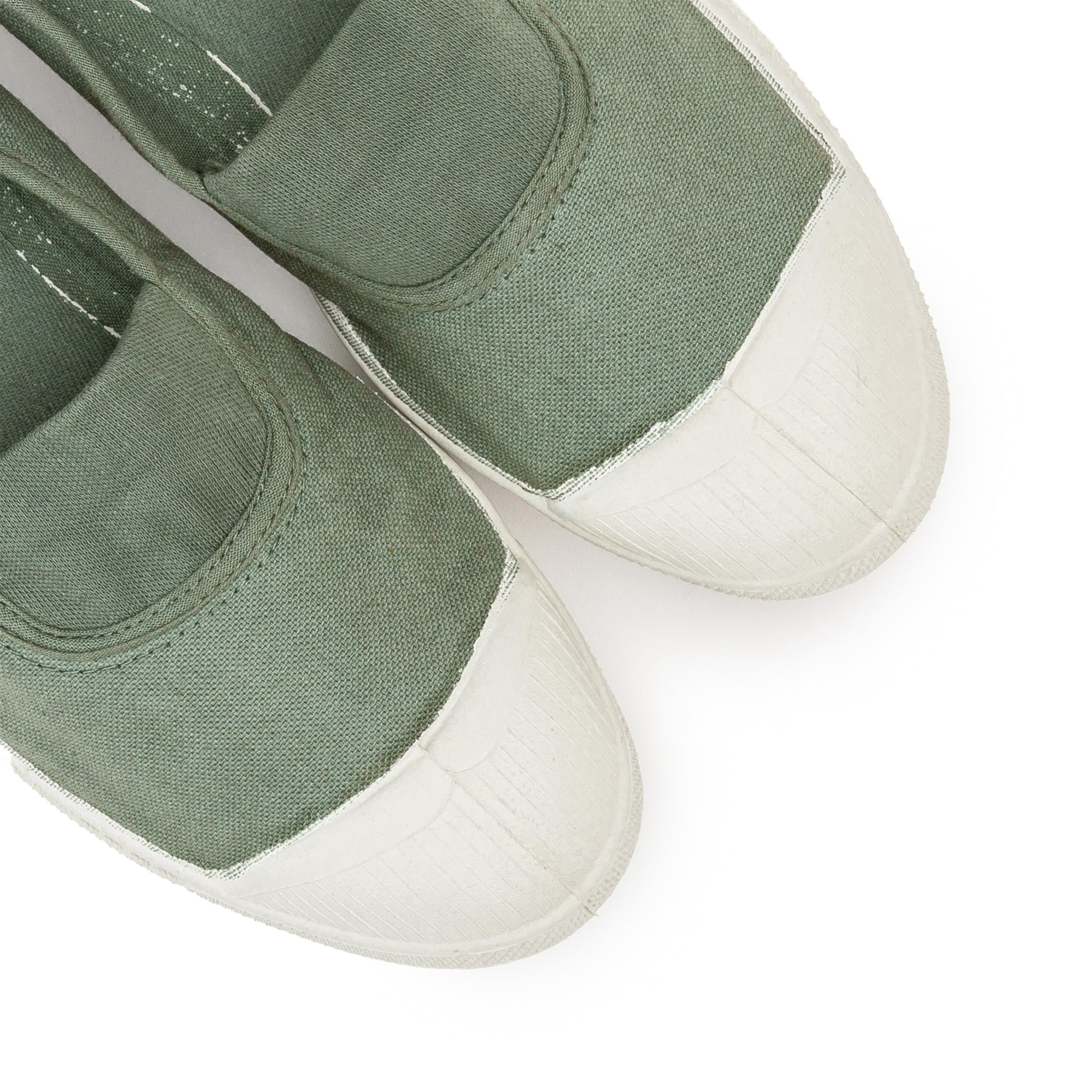 Zapatilla verde con elástico 15002 de Bensimon - 15002-14-6.jpg
