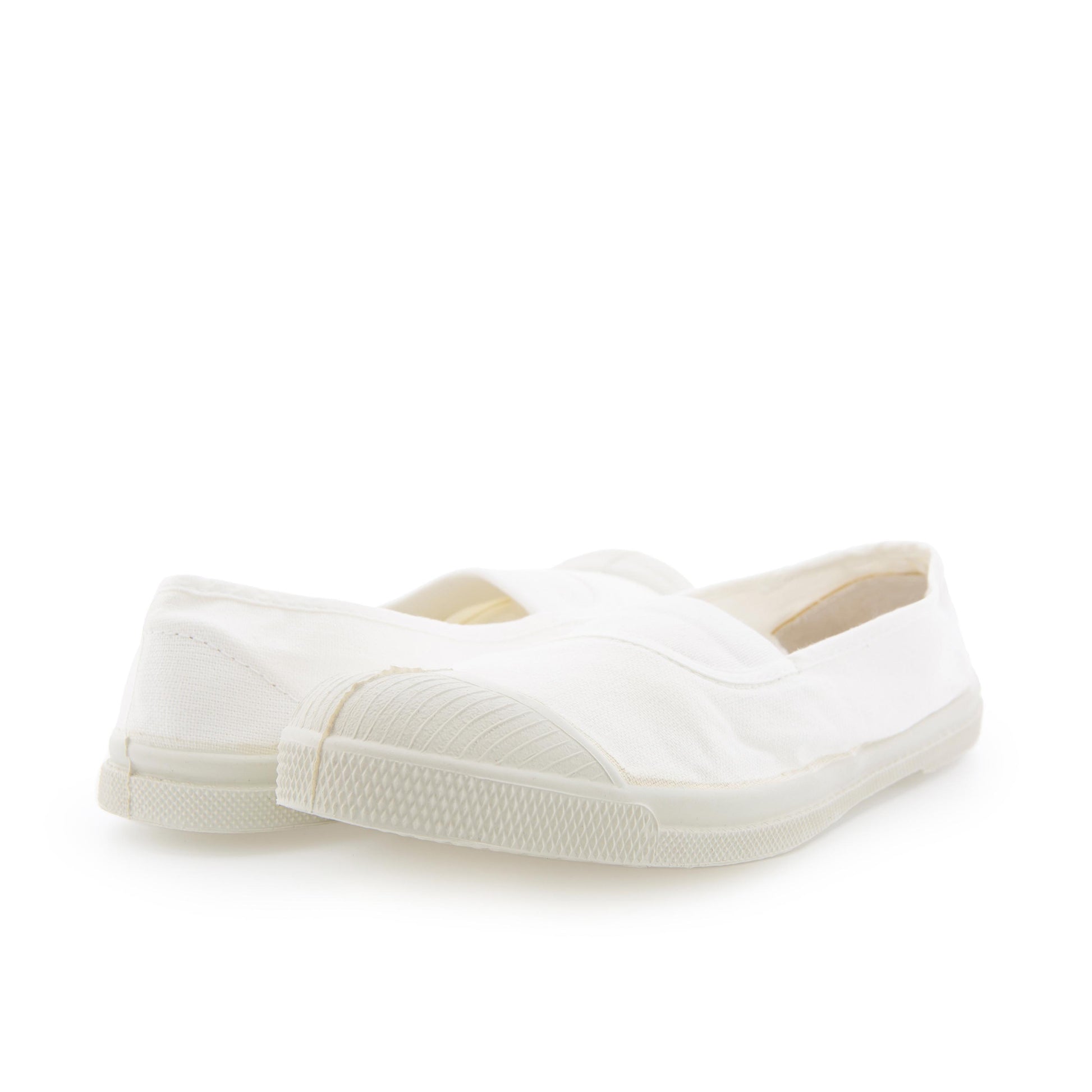 Zapatilla blanco con elástico 15002 de Bensimon - 15002-30-2.jpg