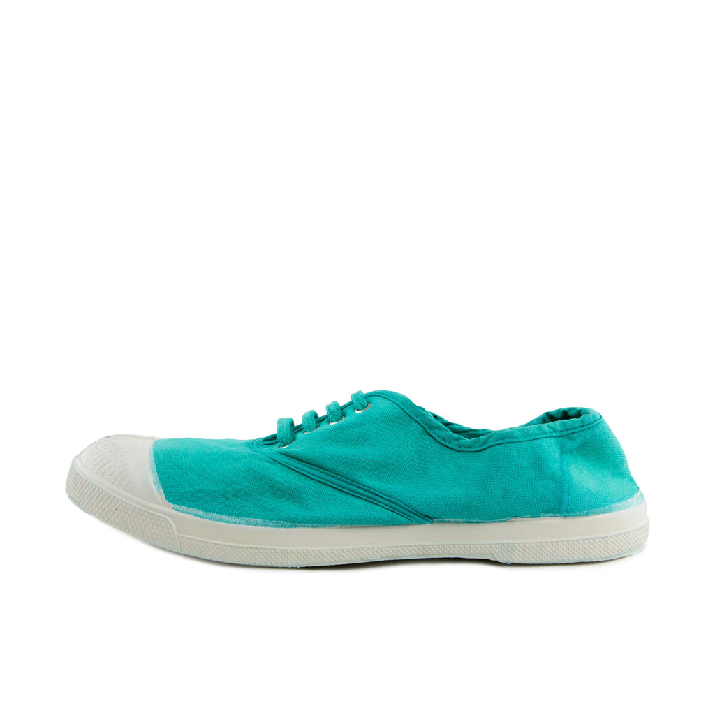 Zapatilla verde agua con cordón 15004 Bensimon - 15004-105-1.jpg