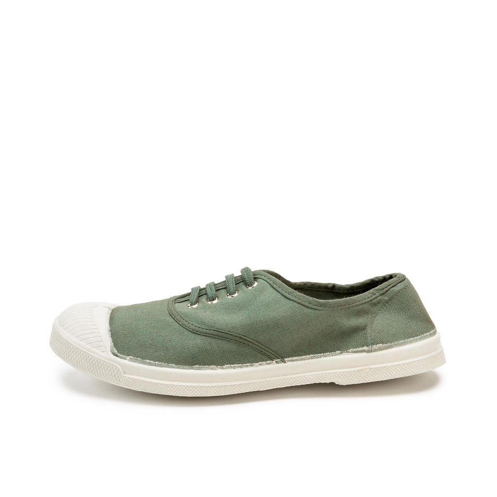 Zapatilla casual verde con cordón 15004 de Bensimon - 15004-14-1.jpg